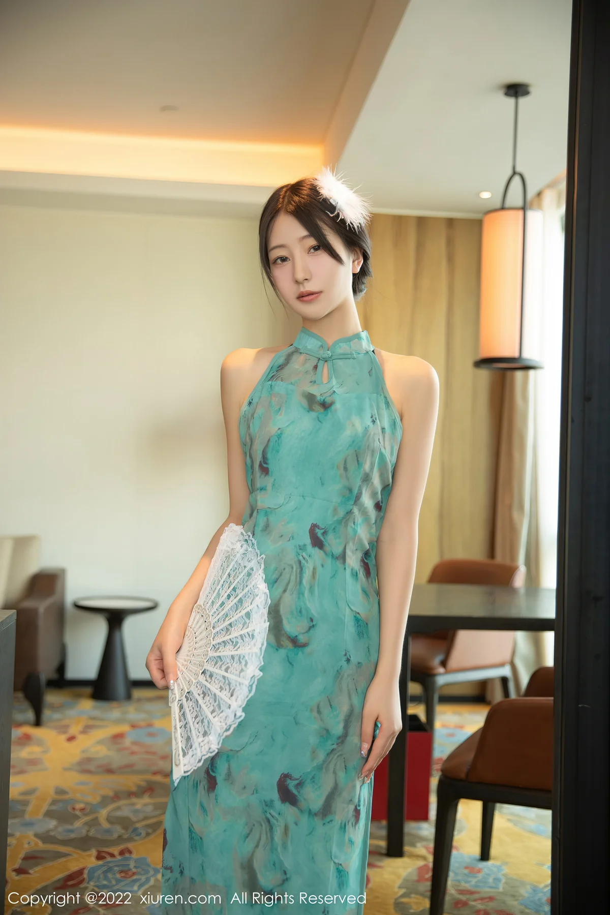 XiuRen 秀人 No.5214 短款旗袍 熊小诺 性感写真1 - 6