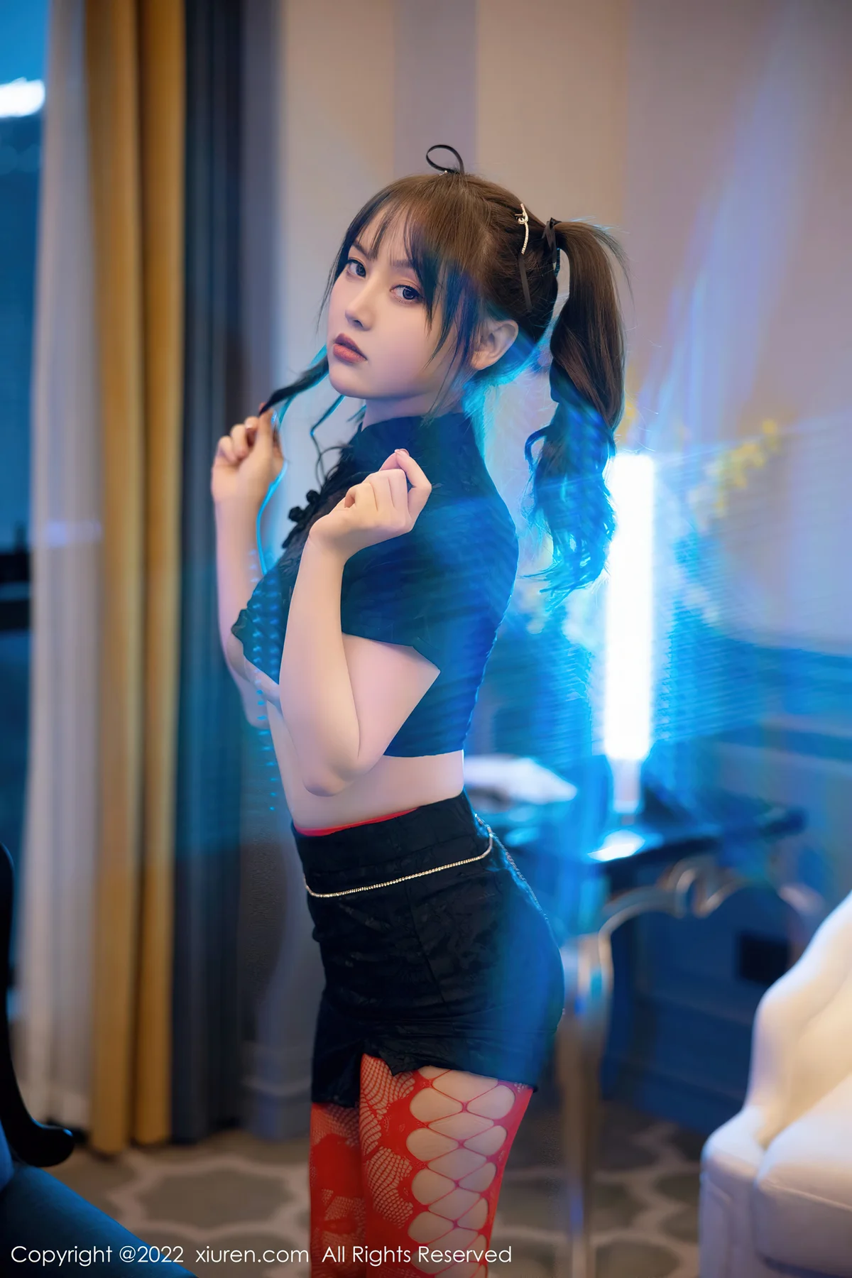 XiuRen 秀人 No.5225 短款旗袍 豆瓣酱 性感写真1 - 6