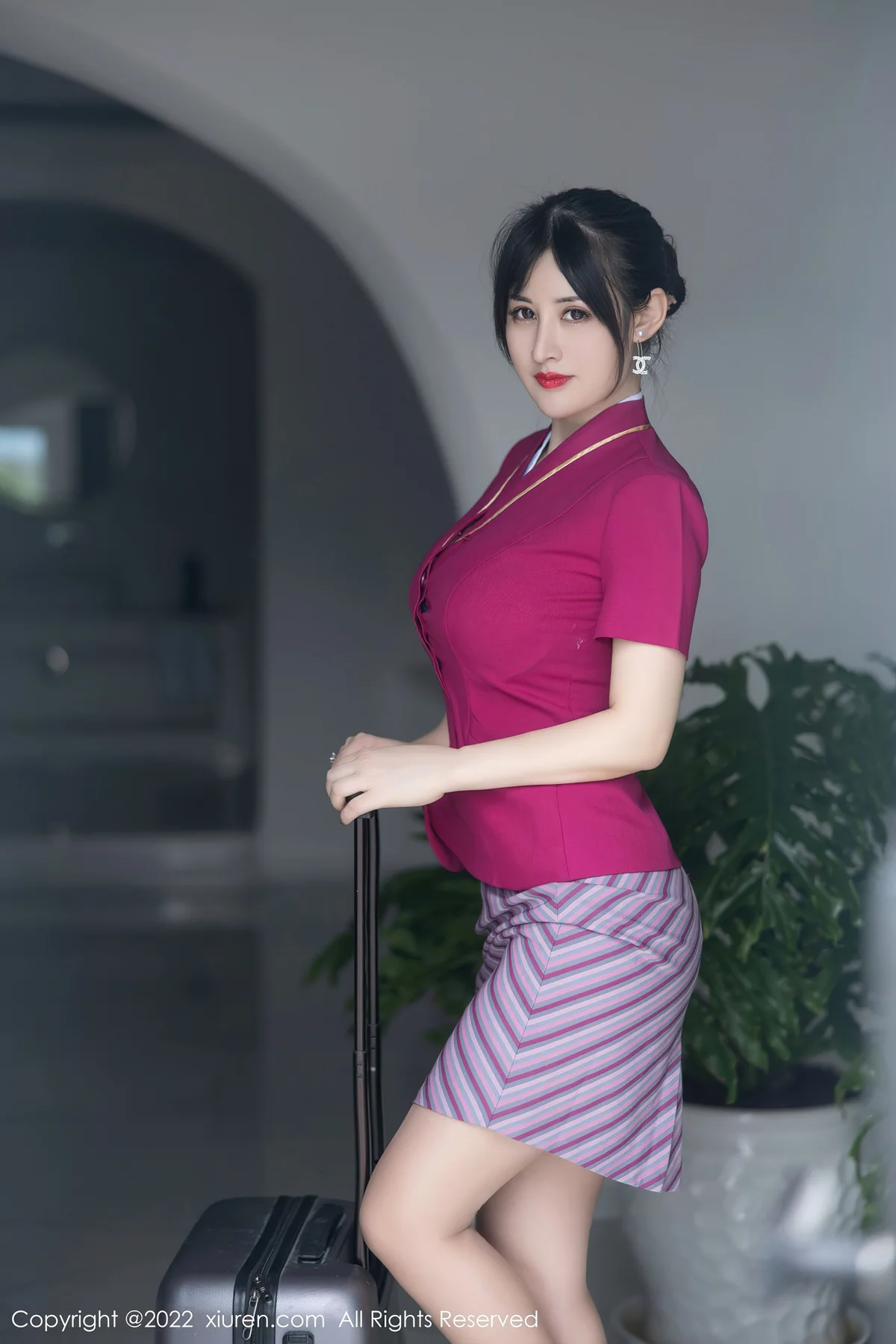 XiuRen 秀人 No.5241 诗诗 空姐制服 - 1