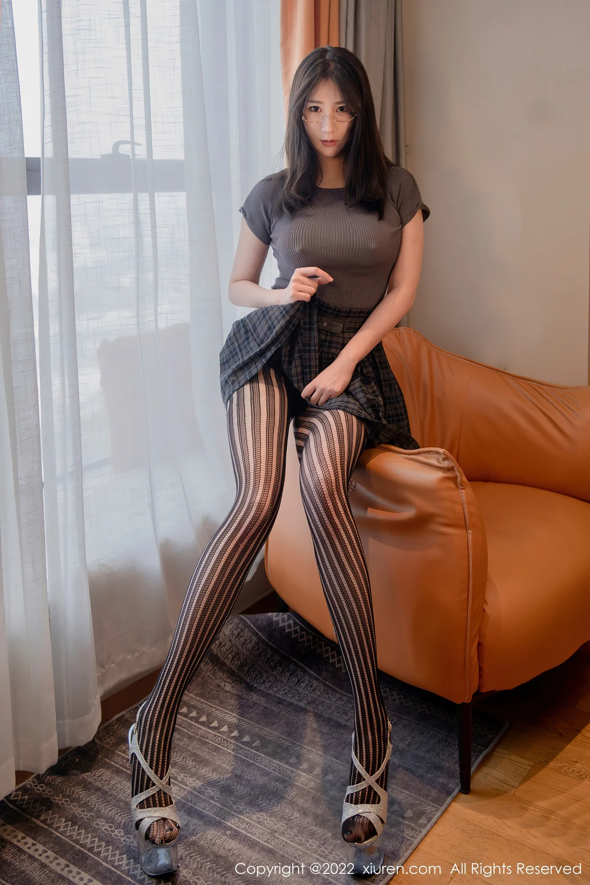 XiuRen 秀人 No.5260 肉感御姐网纹袜 顾乔楠Cora 性感写真22 - 9