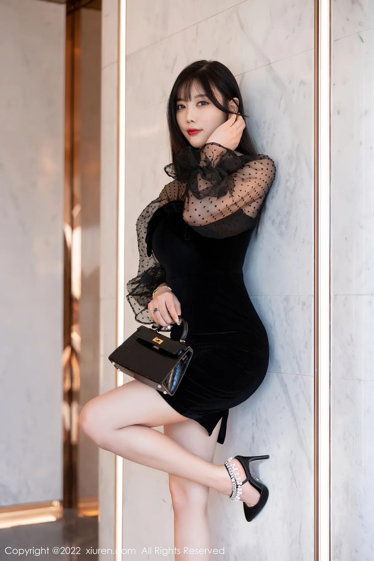 XiuRen 秀人 No.5264 轻透连衣短裙 杨晨晨Yome 私房写真1 - 4