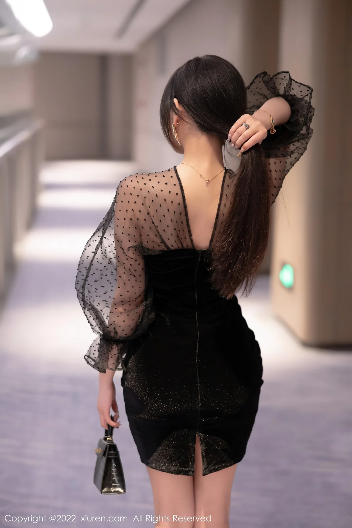 XiuRen 秀人 No.5264 轻透连衣短裙 杨晨晨Yome 私房写真1 - 3