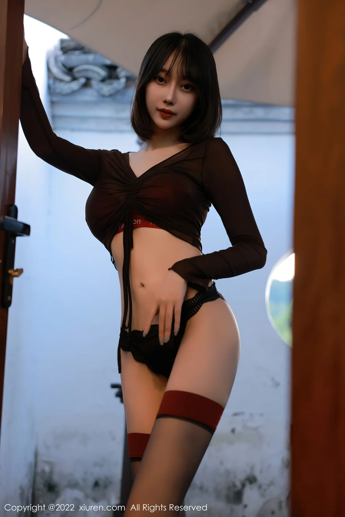 XiuRen 秀人 No.5283 蕾丝内衣 玥儿玥er 澳门旅拍1 - 8