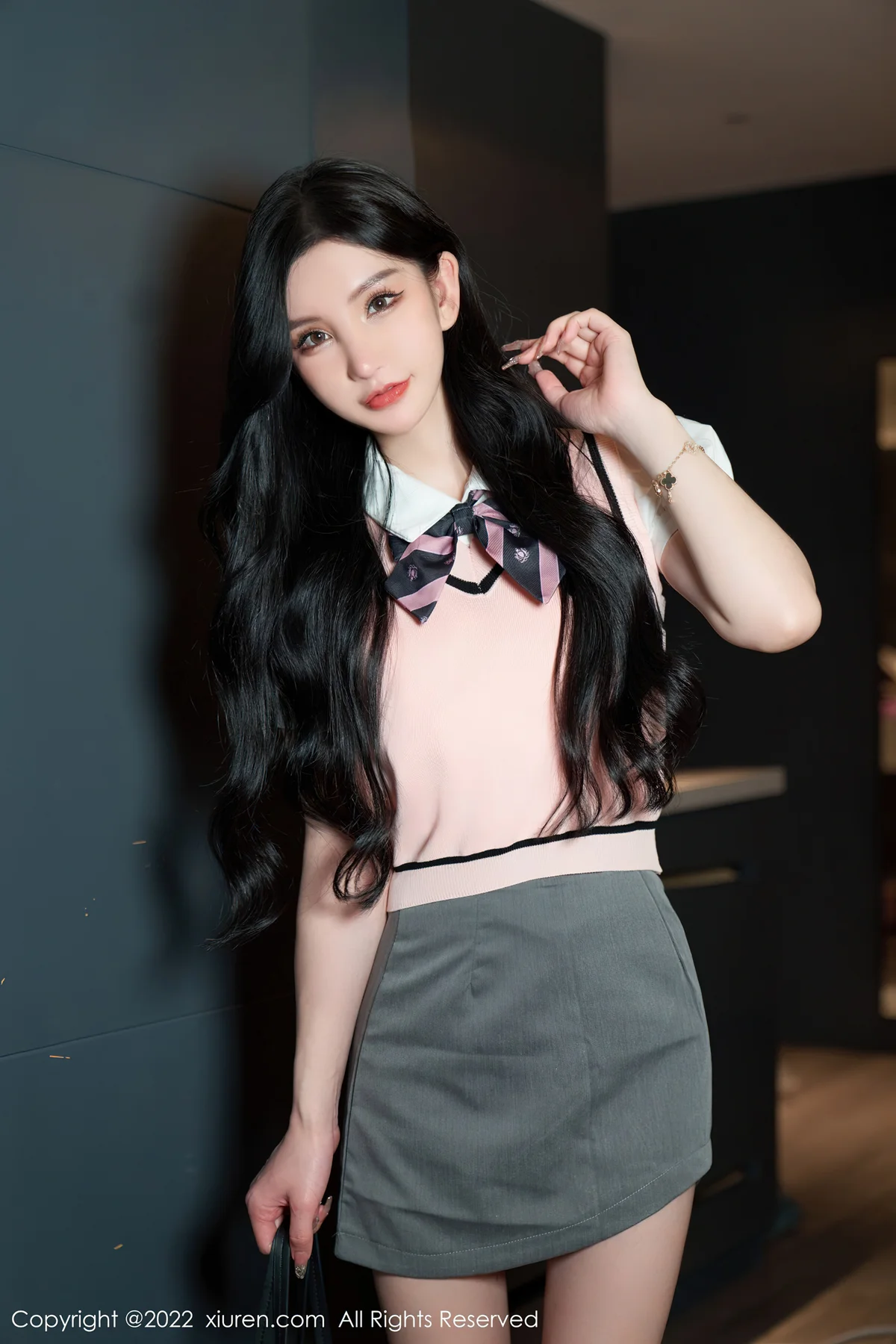 XiuRen 秀人 No.5285 jk短裙 周于希Sally 重庆-西双版纳心愿旅拍11 - 10