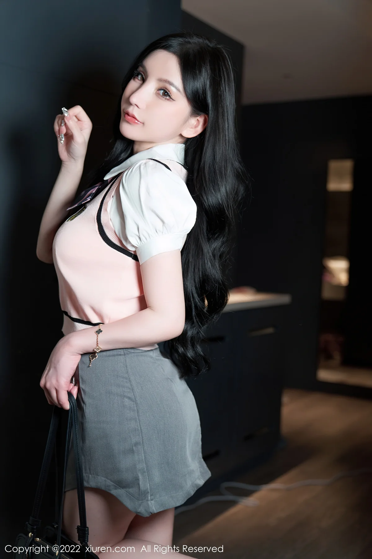 XiuRen 秀人 No.5285 jk短裙 周于希Sally 重庆-西双版纳心愿旅拍11 - 9