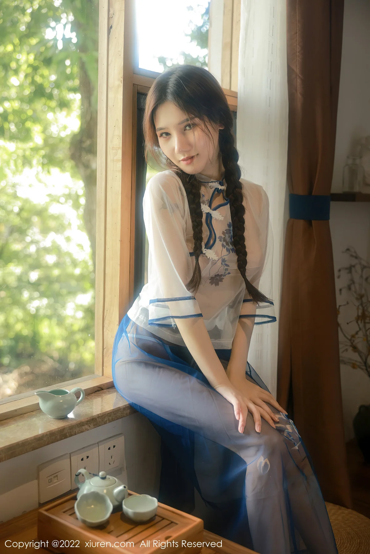 XiuRen 秀人 No.5287 轻透古装服饰 古月小同学 性感写真1 - 4