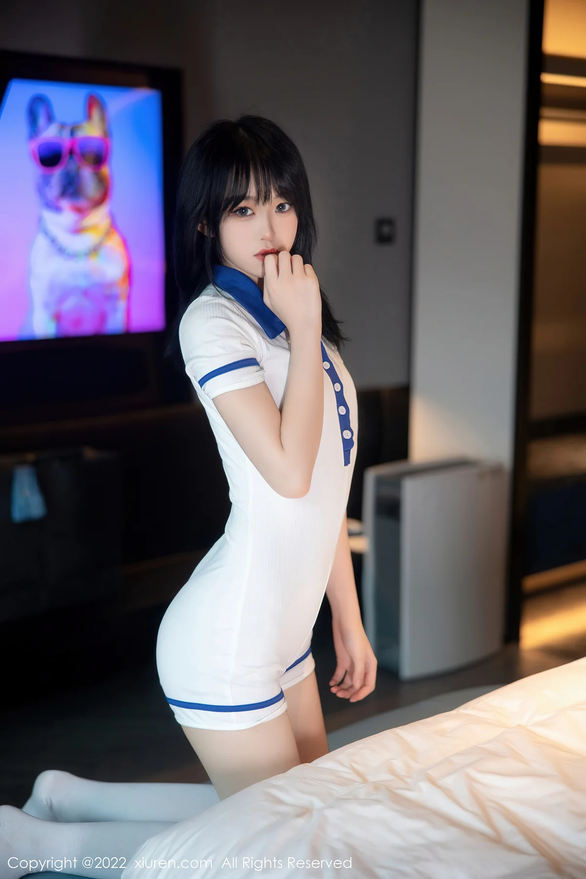 XiuRen 秀人 No.5291 白色水手服 奶瓶. 性感写真1 - 1