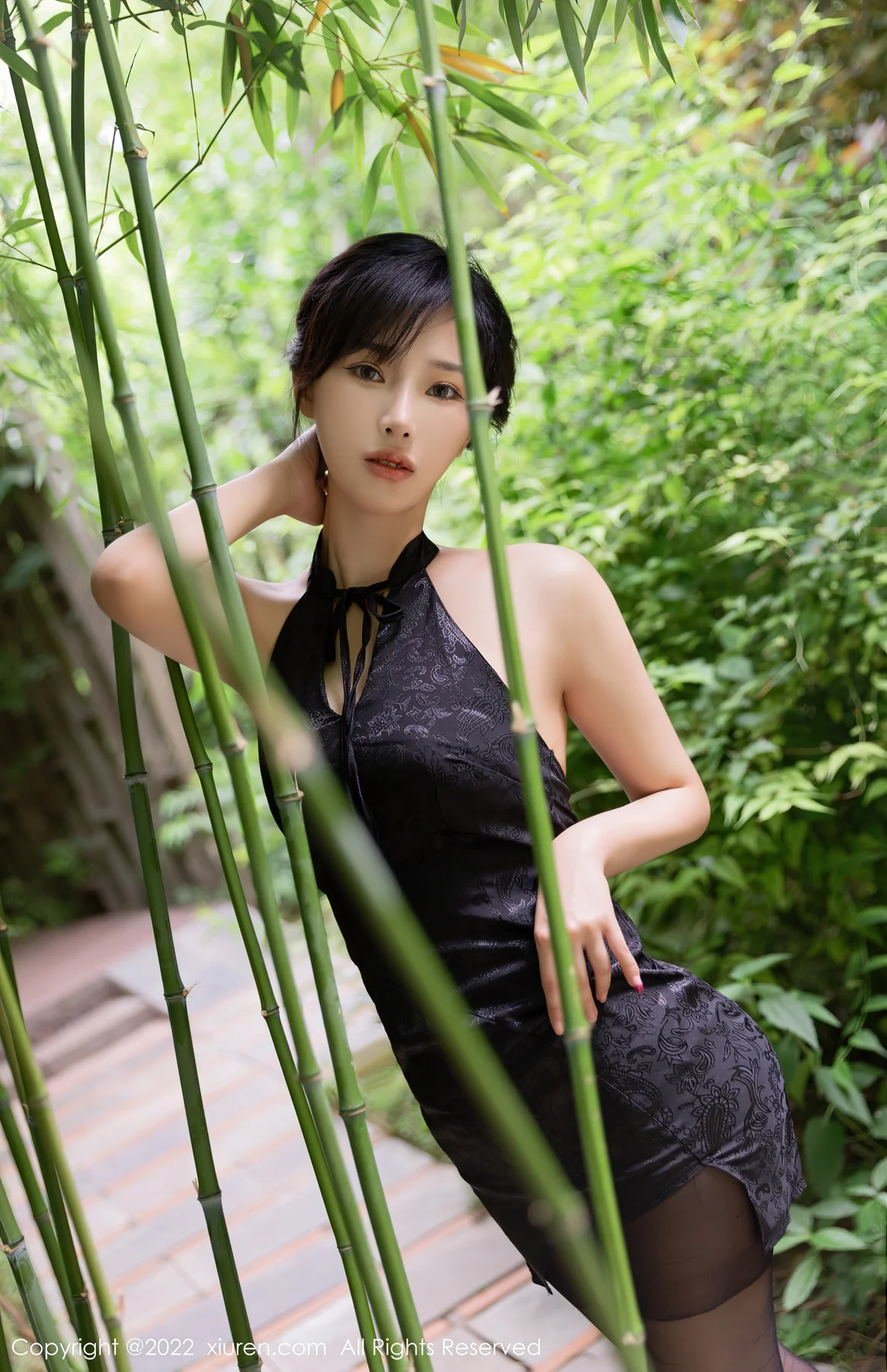 XiuRen 秀人 No.5294 竹林场景拍摄 西门小玉 性感写真 - 9