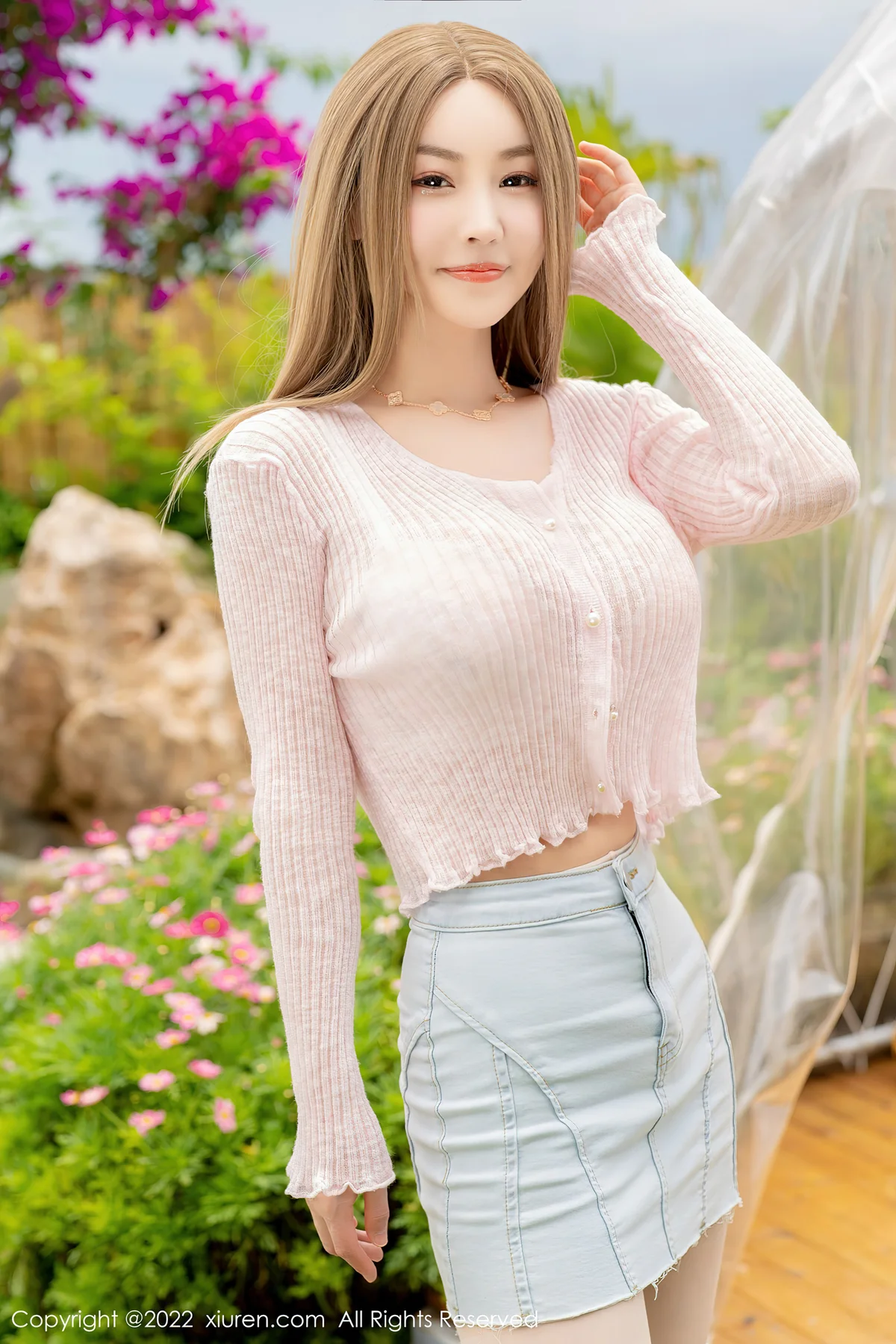 XiuRen 秀人 No.5295 牛仔短裙 朱可儿Flora 大理旅拍1 - 8