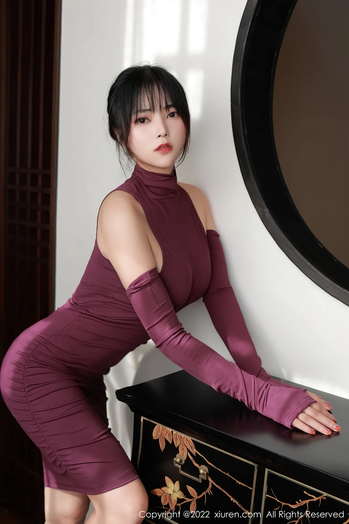 XiuRen 秀人 No.5302 收身连衣裙  奈沐子 澳门旅拍3 - 4