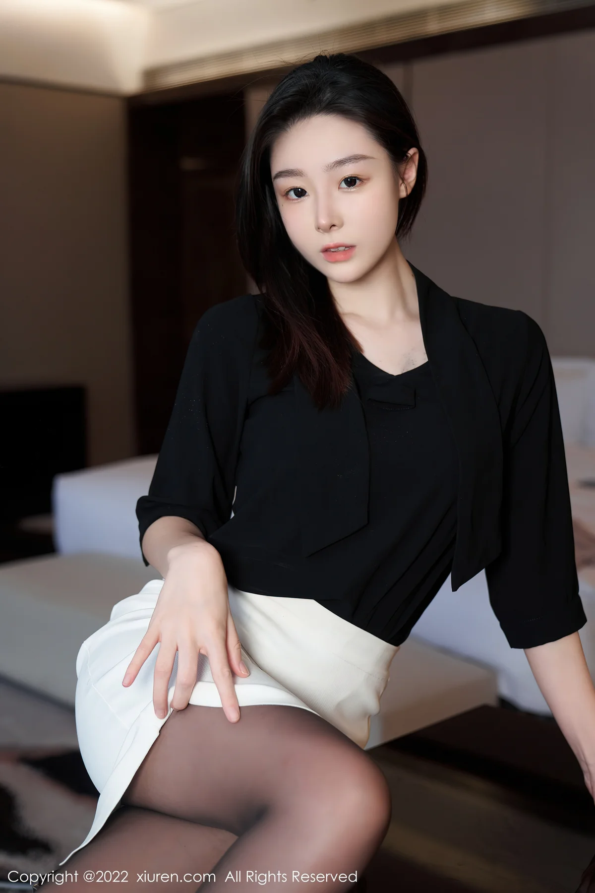 XiuRen 秀人 No.5312 是小逗逗 黑丝翘臀 - 3