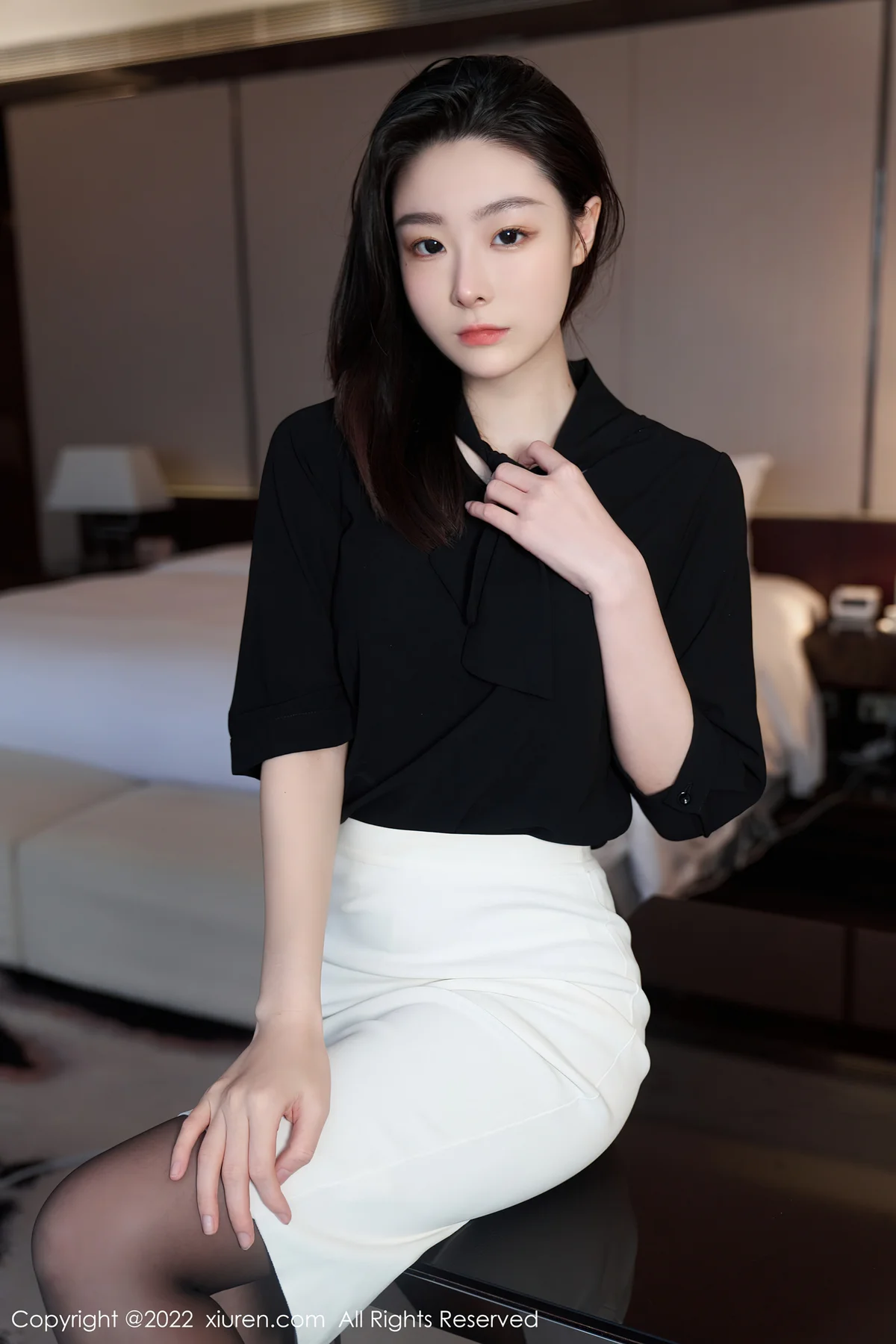 XiuRen 秀人 No.5312 是小逗逗 黑丝翘臀 - 10