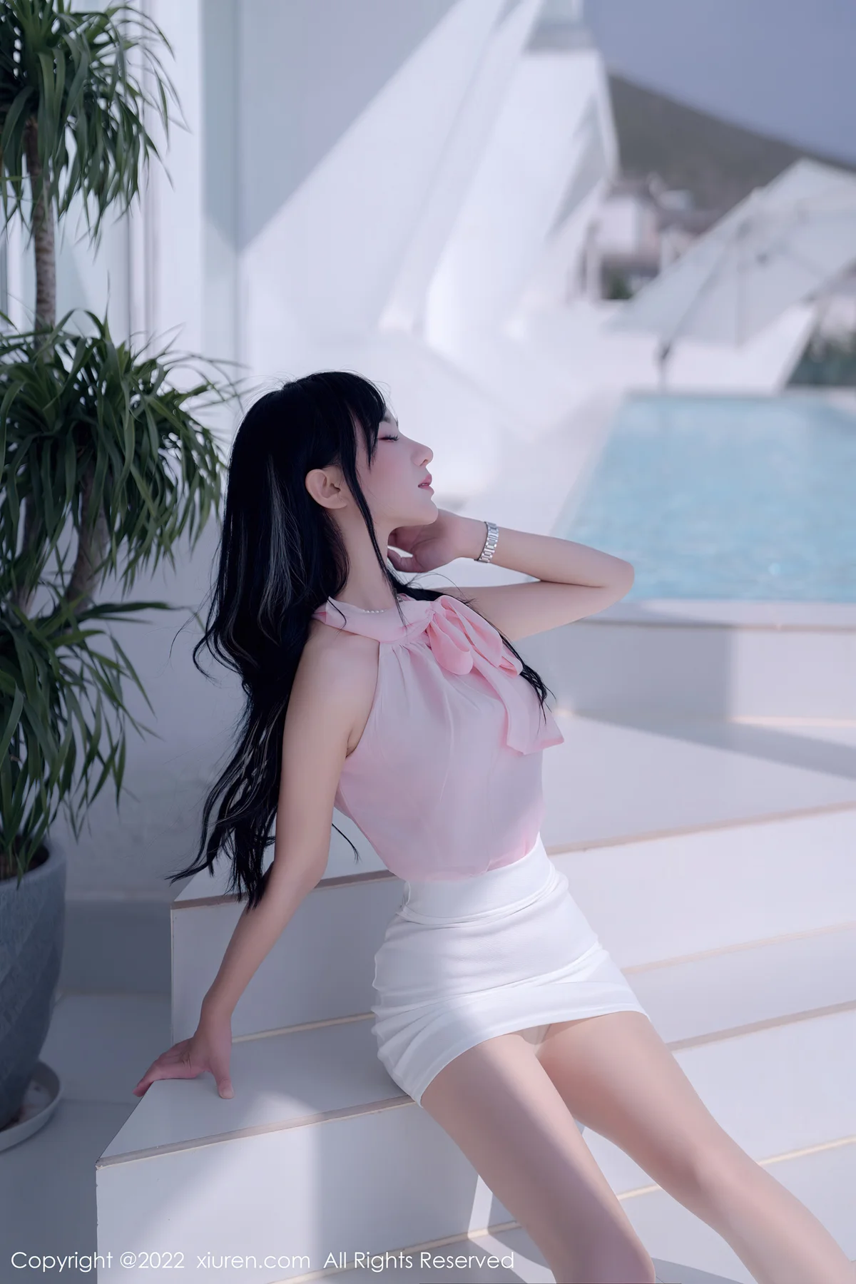 XiuRen 秀人 No.5318 原色丝袜 小果冻儿 大理旅拍1 - 1