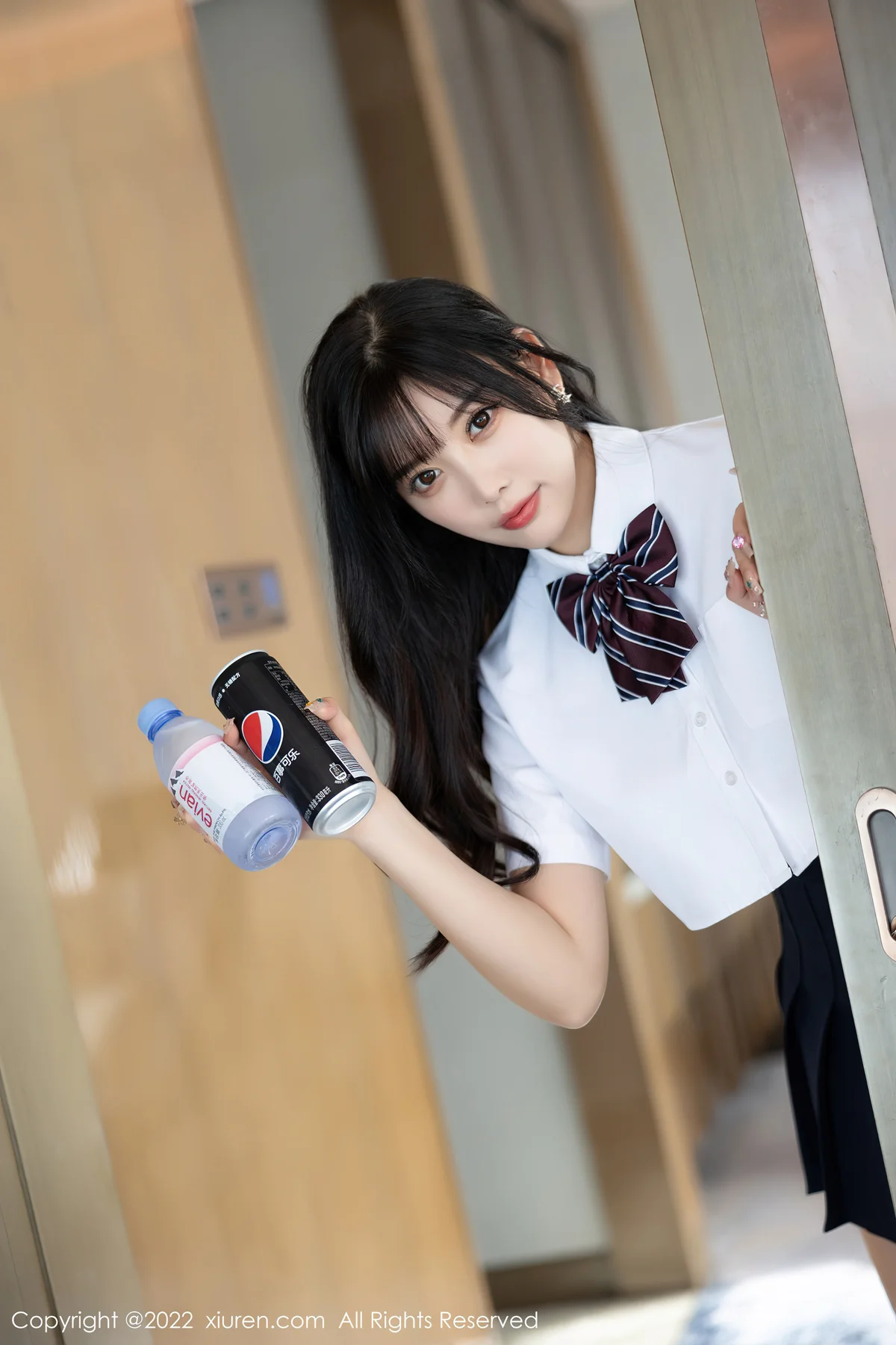 XiuRen 秀人 No.5338 清爽学妹制服 杨晨晨Yome 私房写真1 - 1