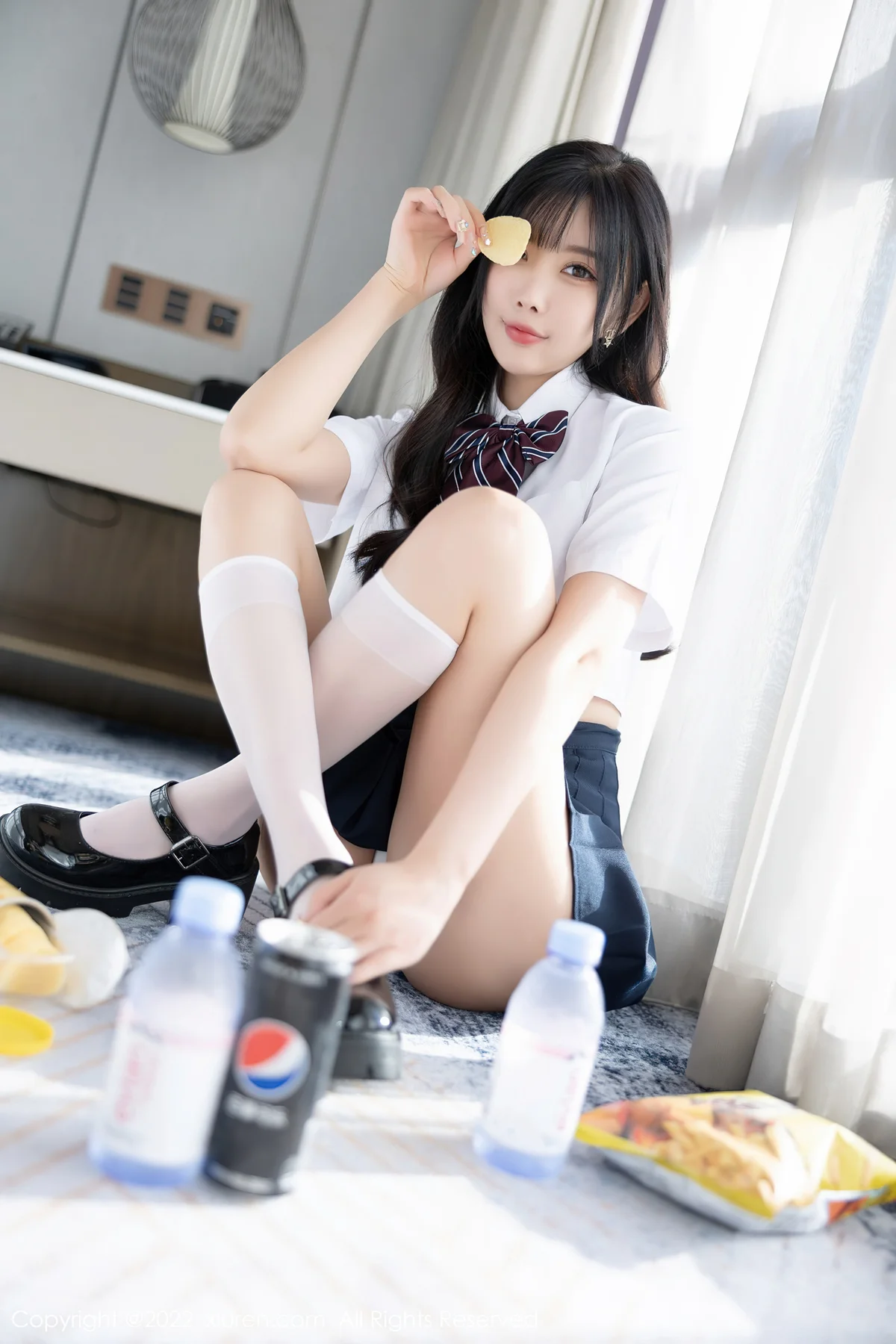 XiuRen 秀人 No.5338 清爽学妹制服 杨晨晨Yome 私房写真1 - 1