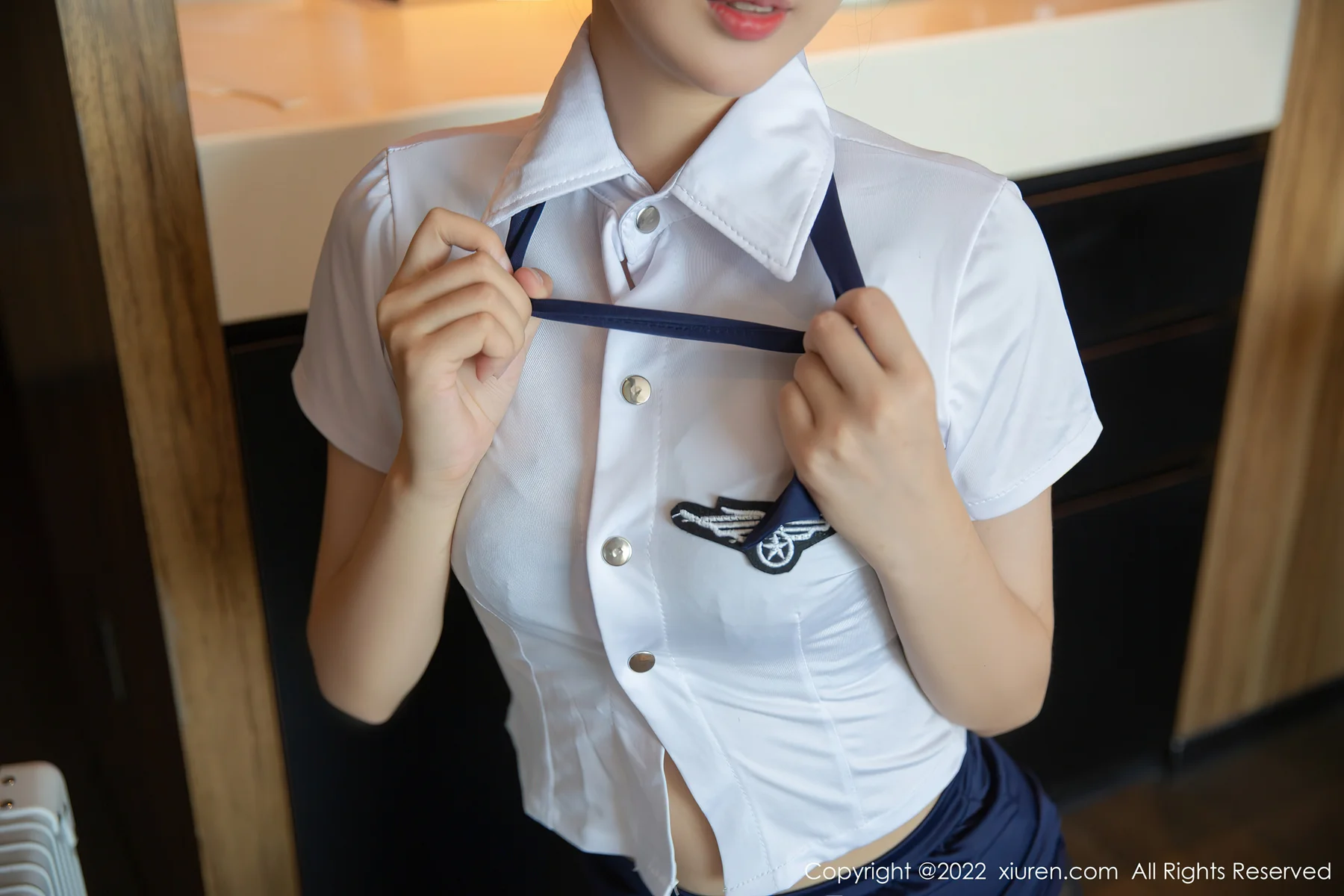 XiuRen 秀人 No.5343 空姐制服 江真真 第二套写真3 - 10