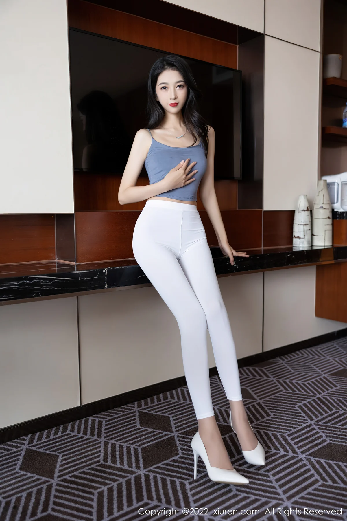 XiuRen 秀人 No.5351 原色丝袜 林乐一 性感写真1 - 1