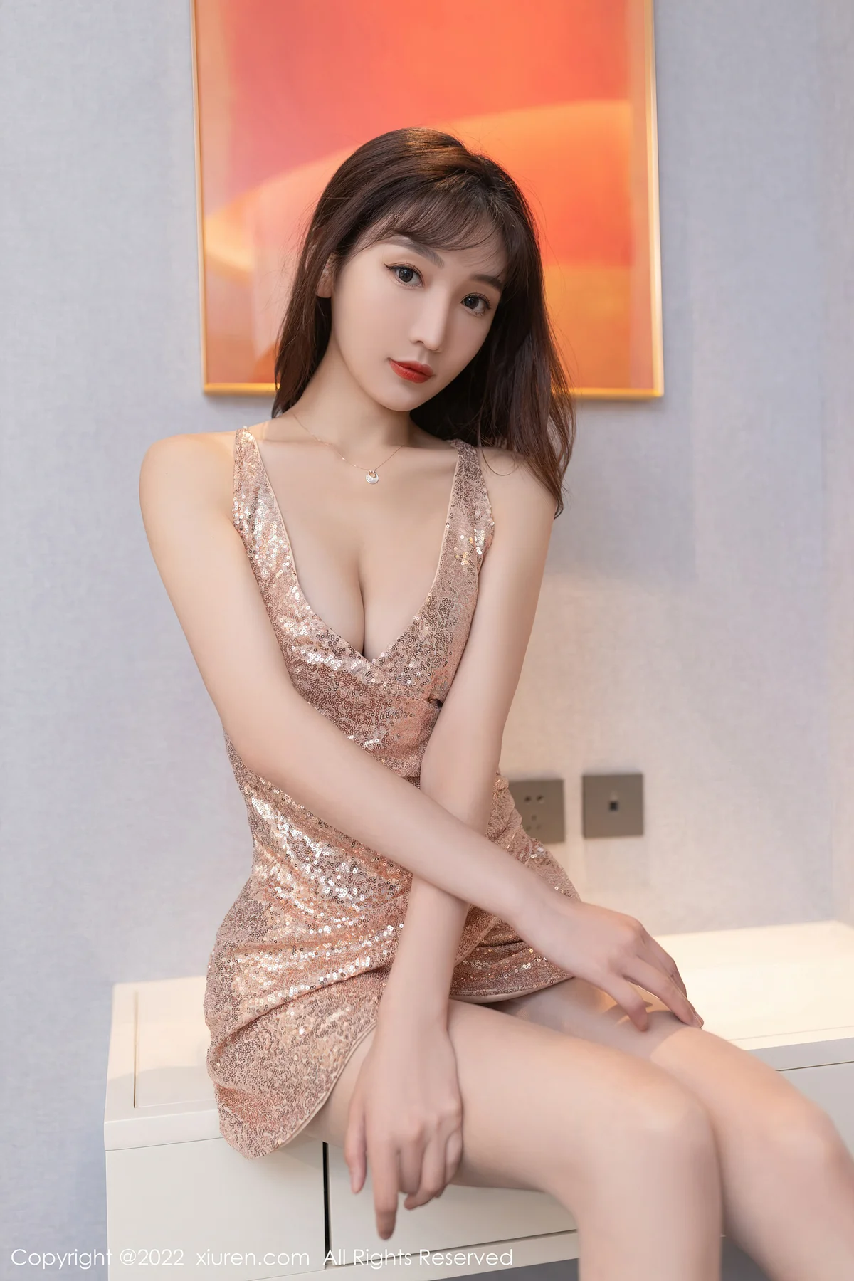 XiuRen 秀人 No.5354 闪亮吊带 陆萱萱 广州-云南旅拍11 - 5