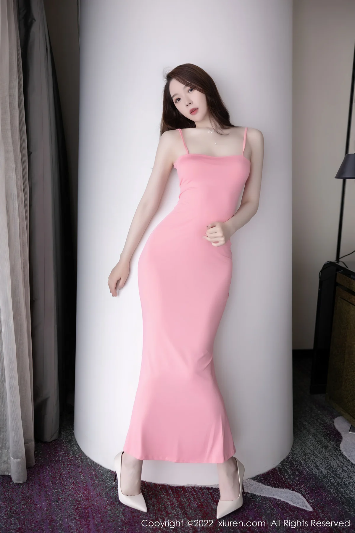XiuRen 秀人 No.5379 梦心玥 粉嫩紧身裙 - 6