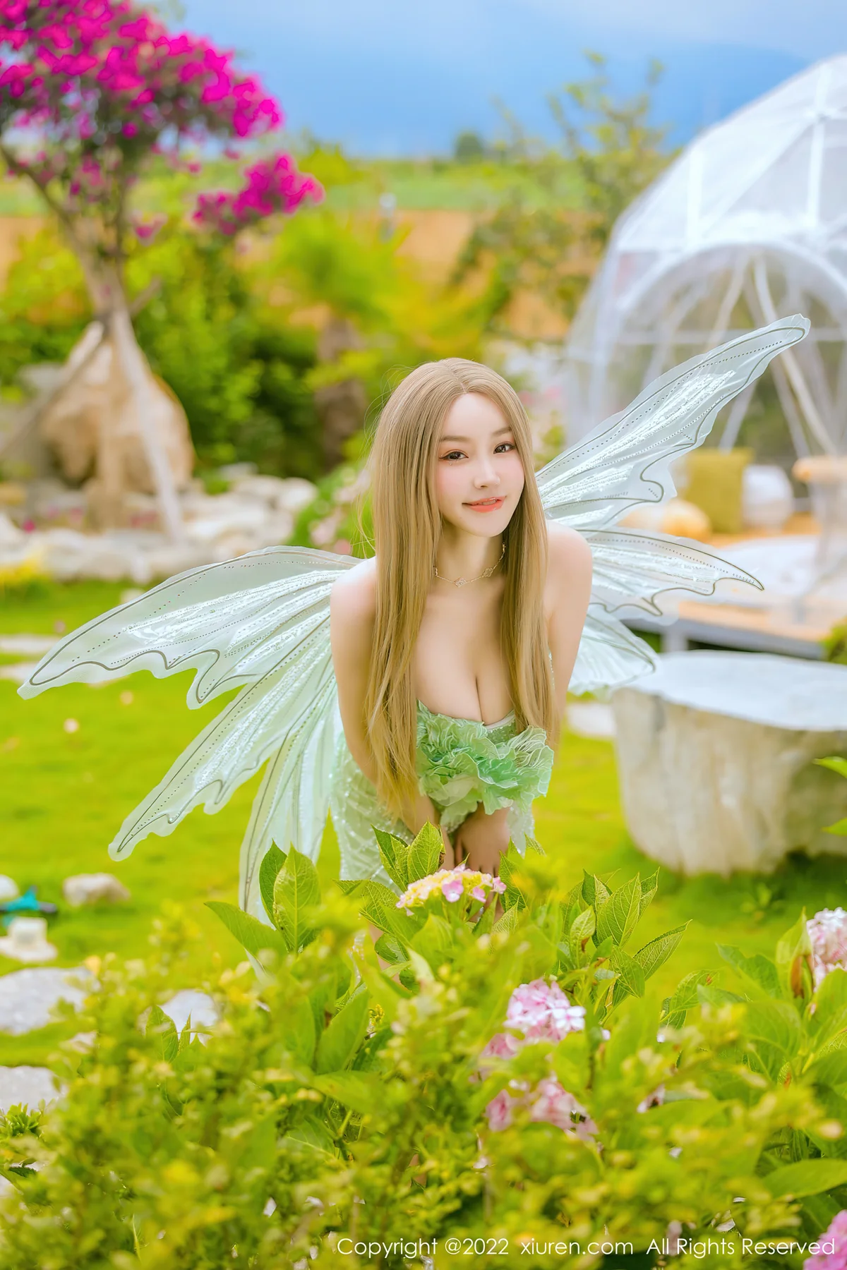 XiuRen 秀人 No.5382 绿色精灵 朱可儿Flora 大理旅拍 - 2