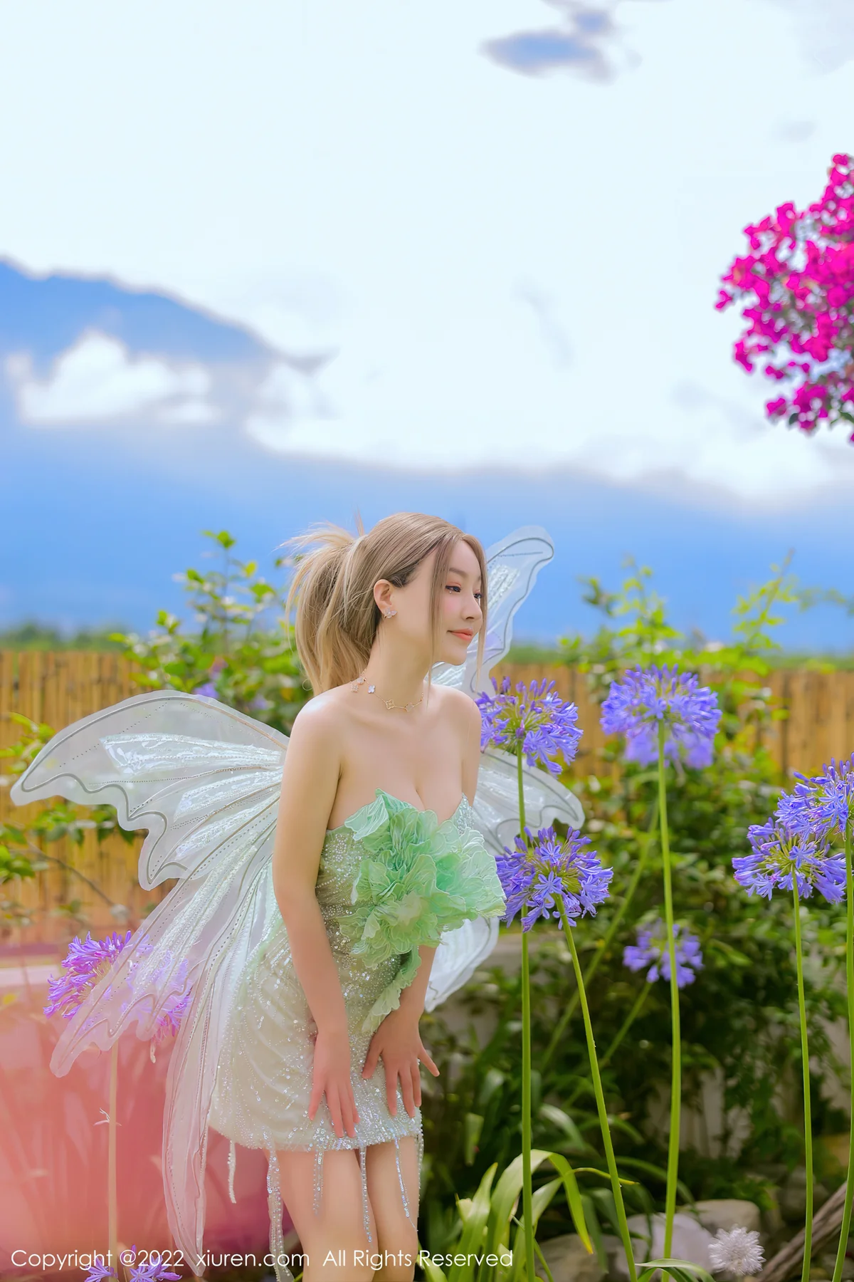 XiuRen 秀人 No.5382 绿色精灵 朱可儿Flora 大理旅拍 - 1