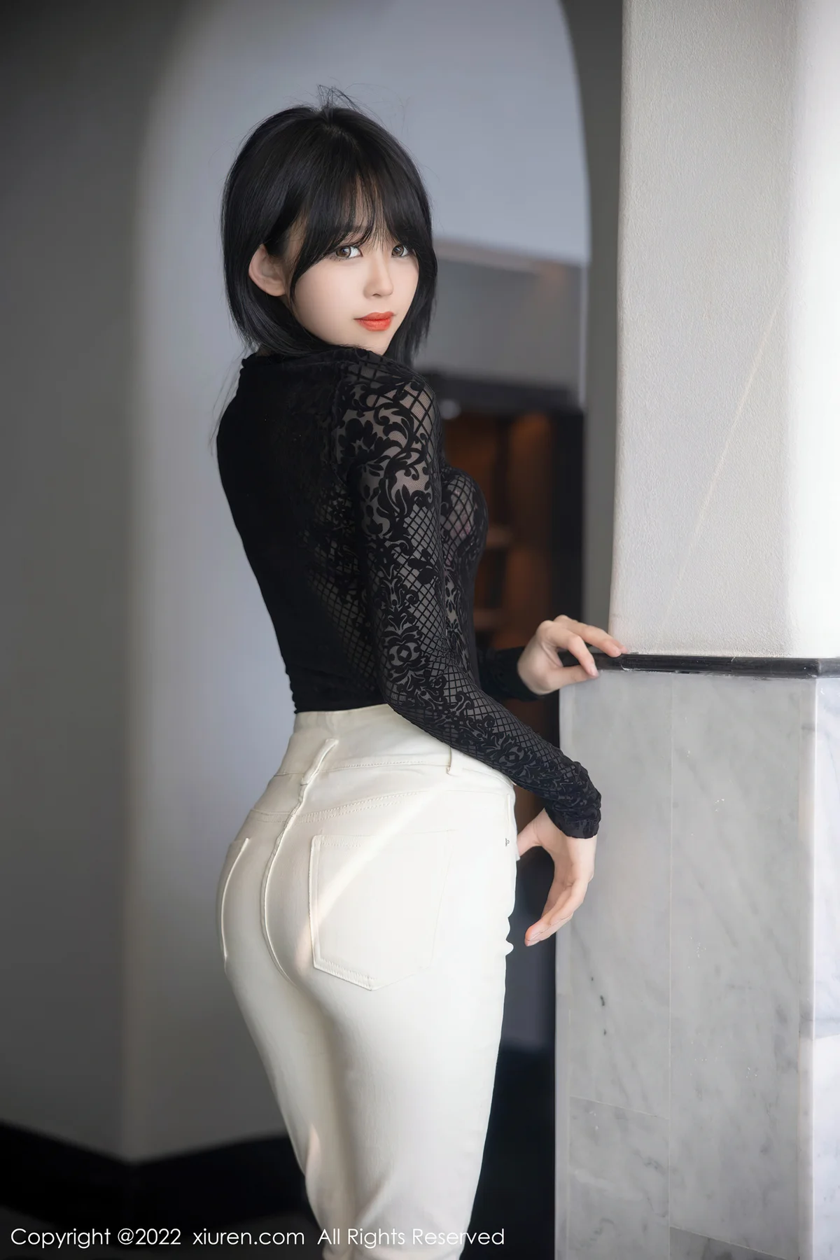 XiuRen 秀人 No.5386 网纱轻透上衣 奶瓶. 大理旅拍33 - 10