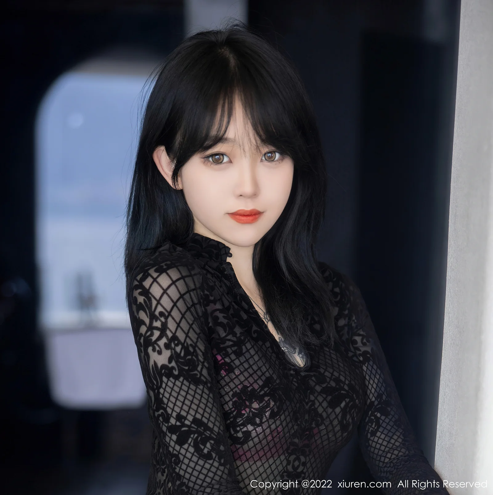 XiuRen 秀人 No.5386 网纱轻透上衣 奶瓶. 大理旅拍33 - 3