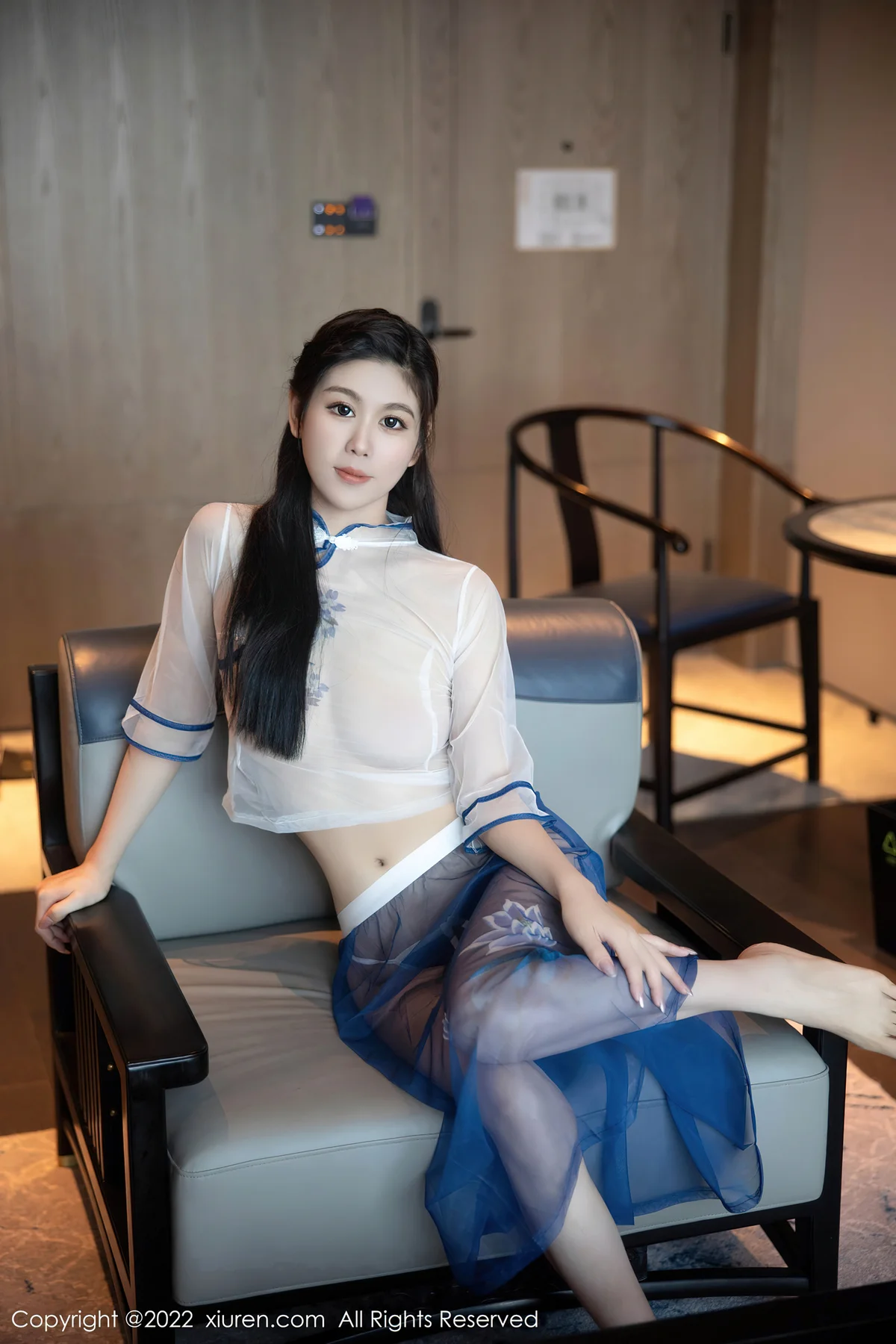 XiuRen 秀人 No.5401 李雅柔  透视旗袍 - 5