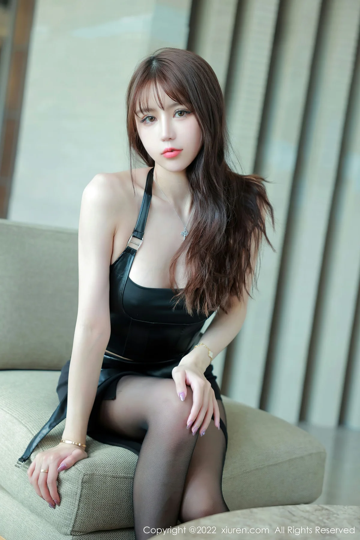 XiuRen 秀人 No.5441 甜仔 个性皮衣高跟 - 10