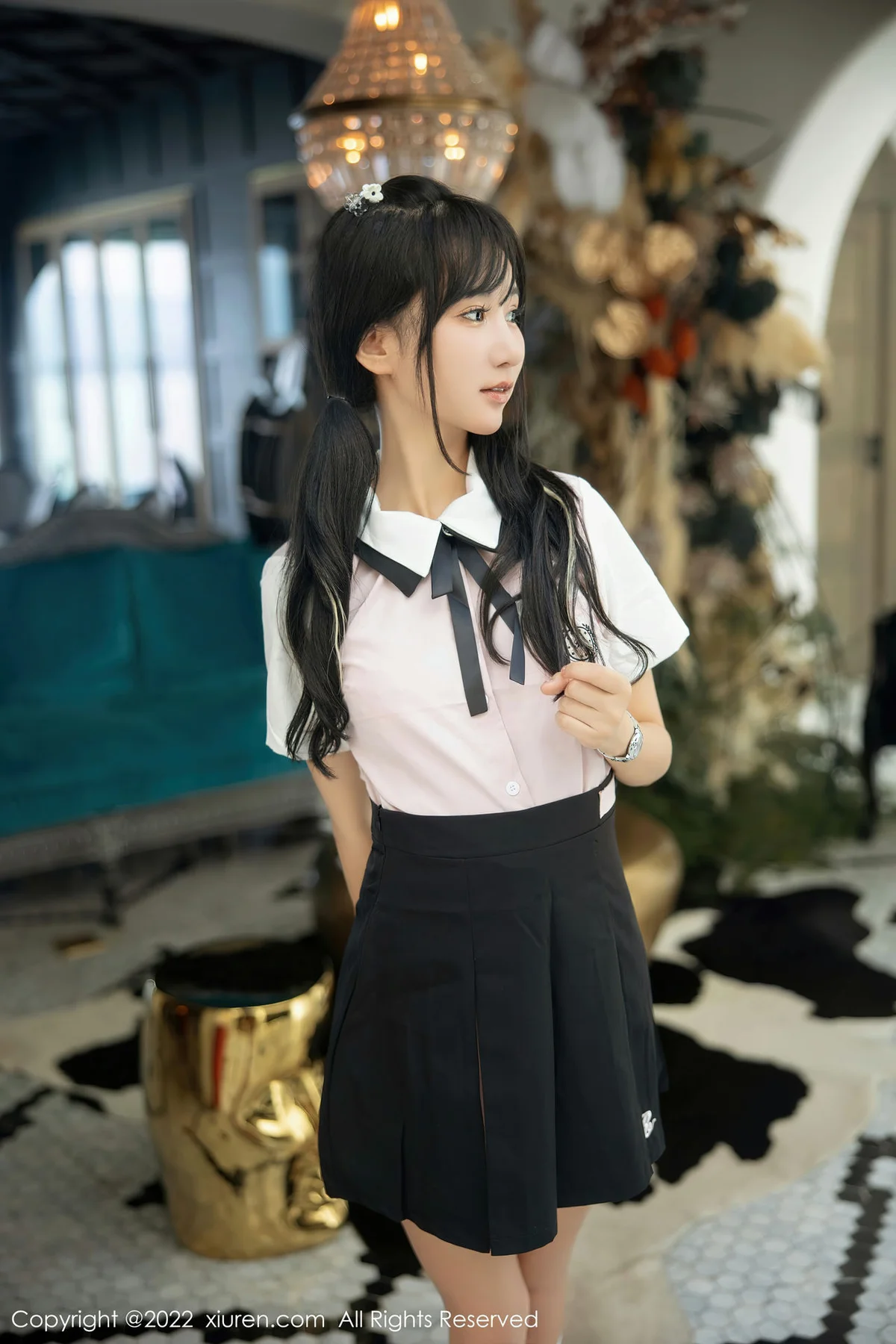 XiuRen 秀人 No.5443 小果冻  粉嫩内衣 - 1