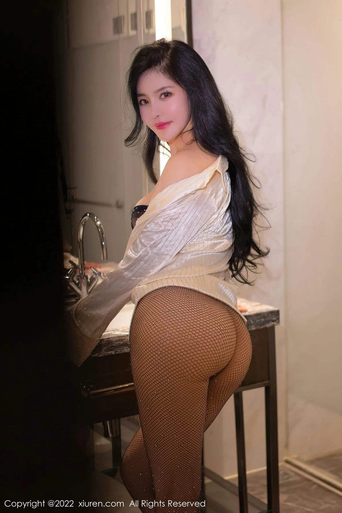 XiuRen 秀人 No.5458 网纱连衣服 刘钰儿 性感写真1 - 10
