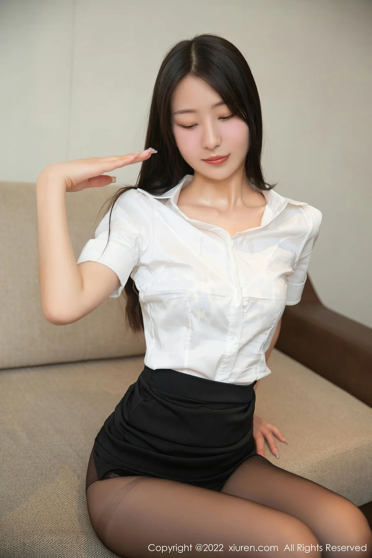 XiuRen 秀人 No.5464 家庭教师角色扮演 熊小诺 性感写真2 - 3