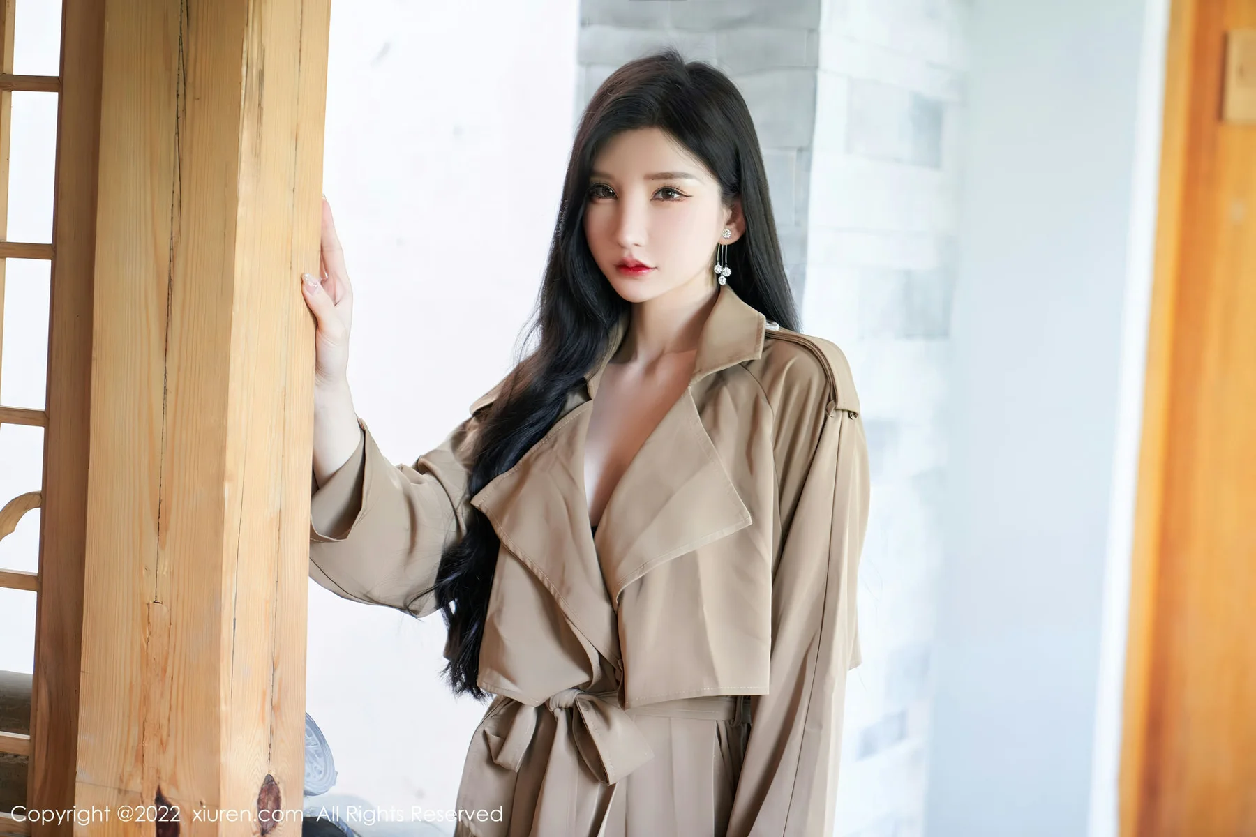 XiuRen 秀人 No.5469 周于希 高筒皮靴 - 4