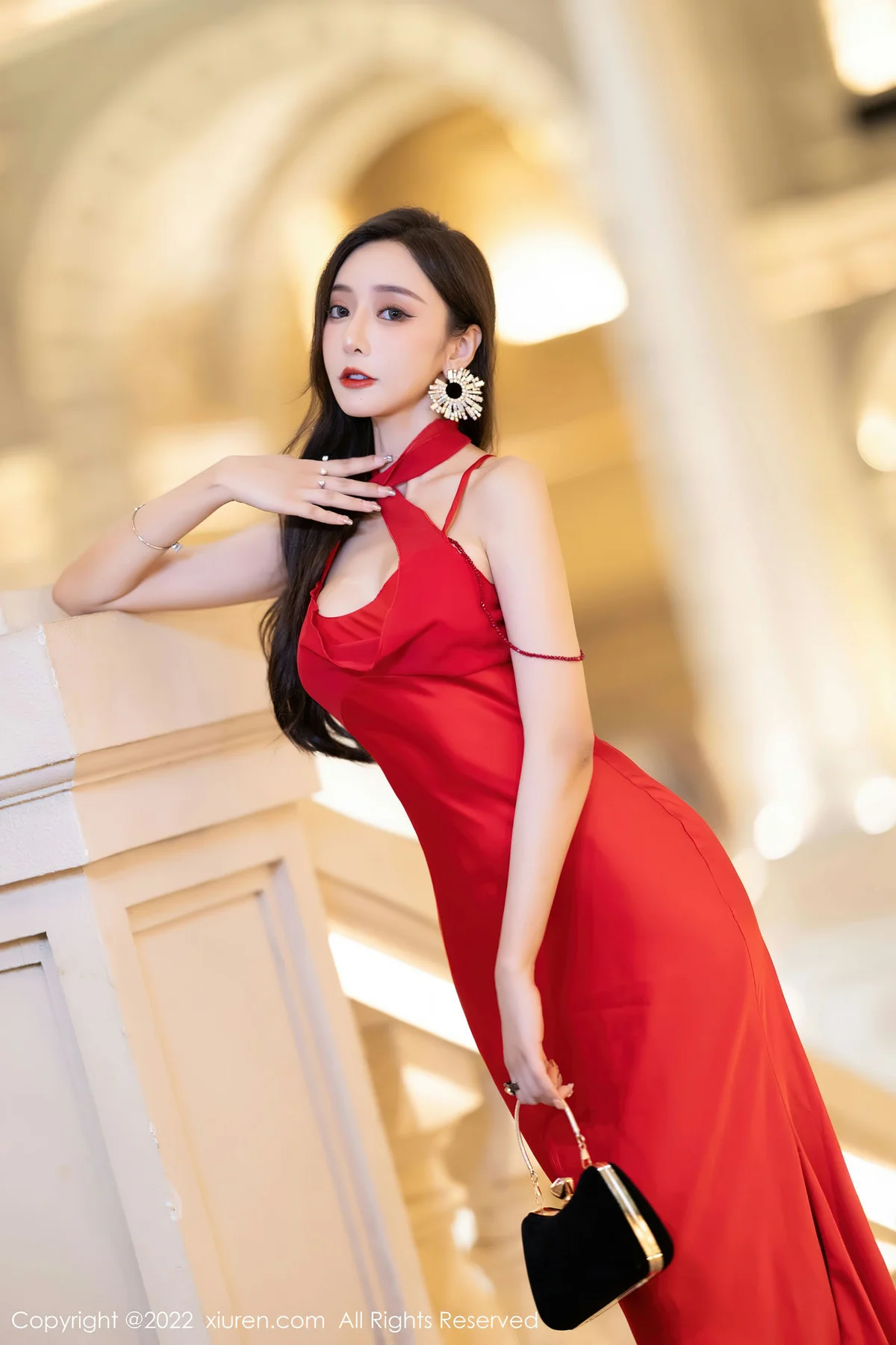 XiuRen 秀人 No.5470 红色礼裙 王馨瑶yanni 性感写真11 - 3