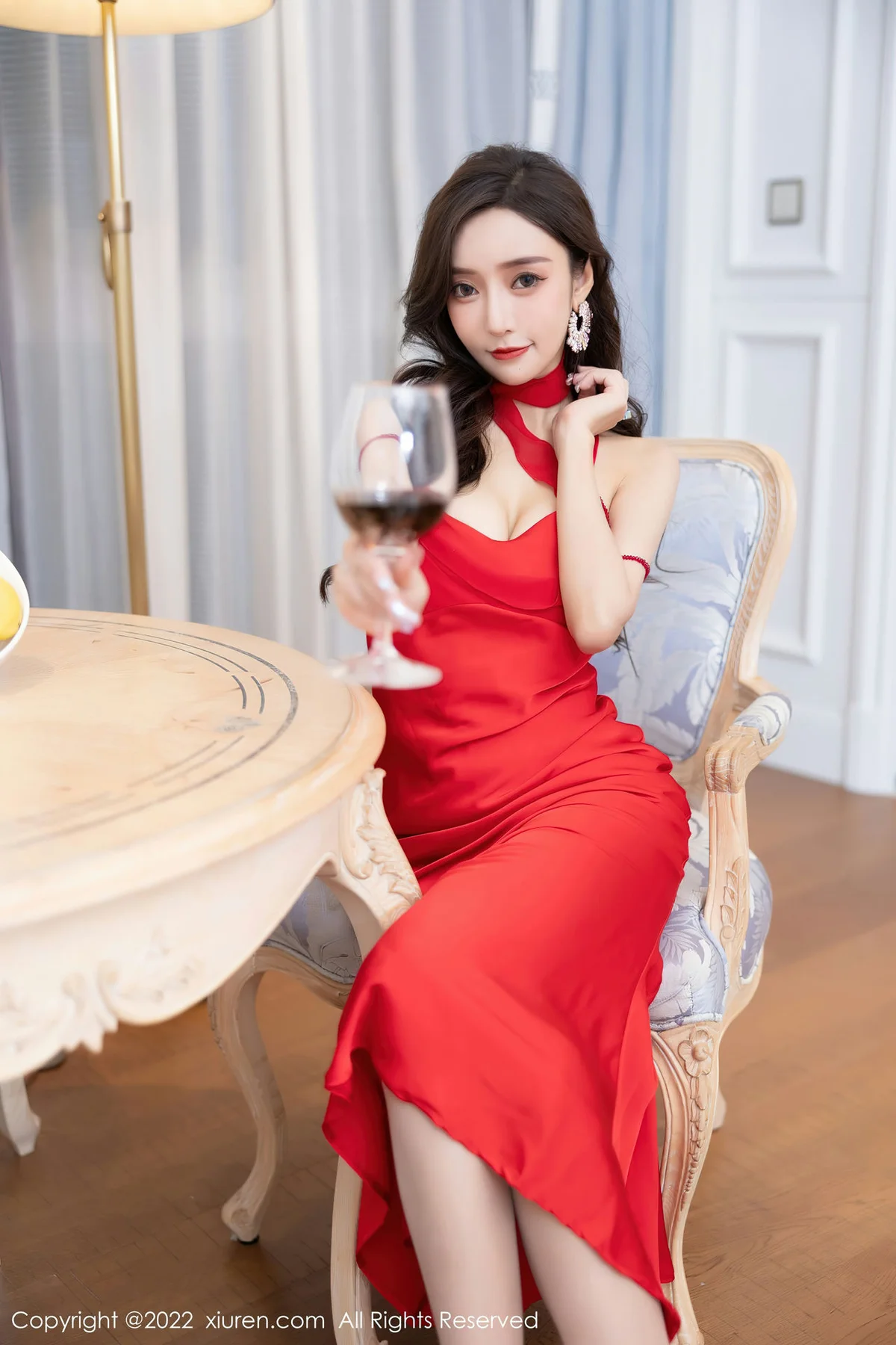 XiuRen 秀人 No.5470 红色礼裙 王馨瑶yanni 性感写真11 - 7