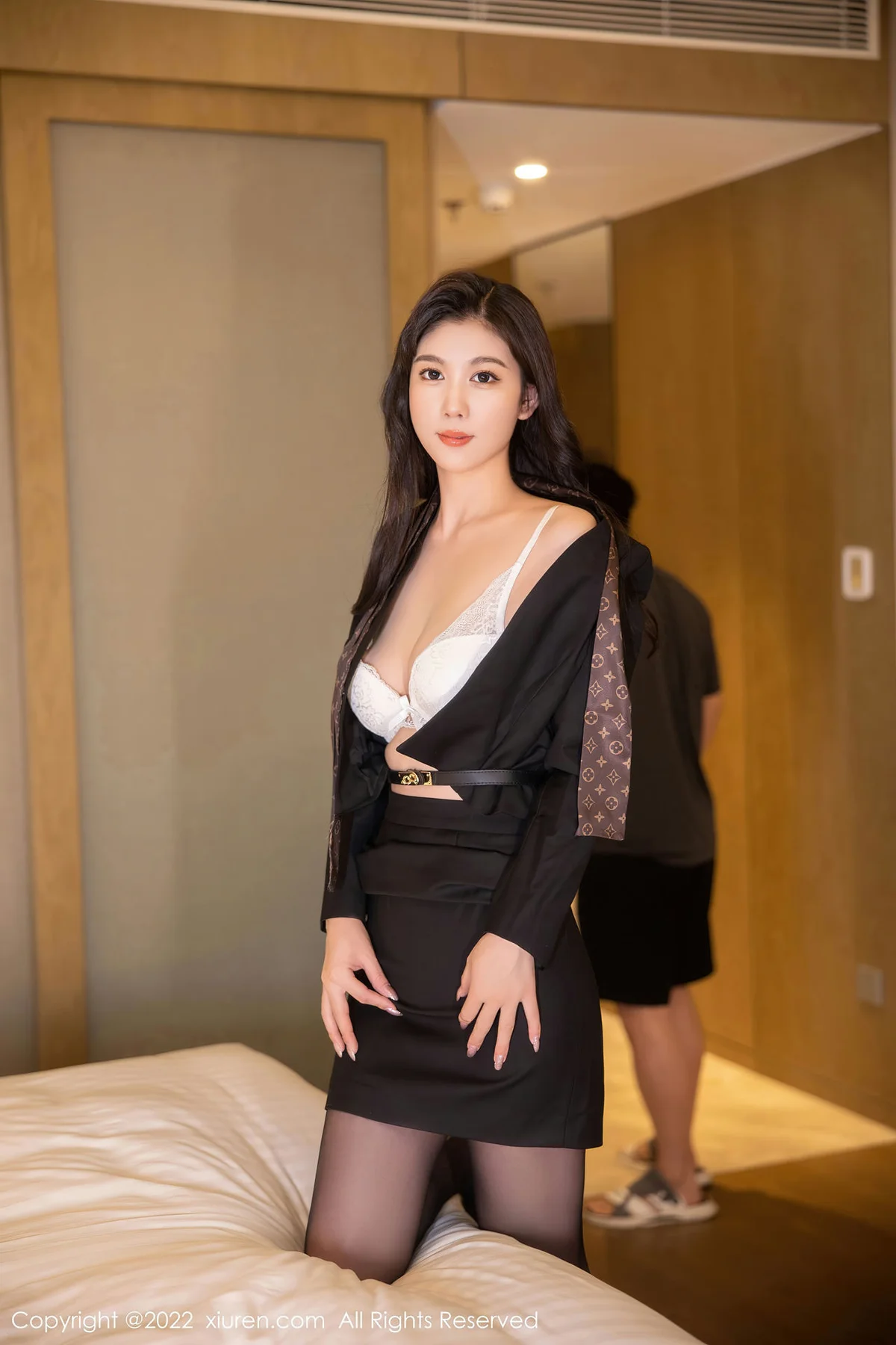 XiuRen 秀人 No.5471 职业ol 李雅柔182CM 性感写真 - 5