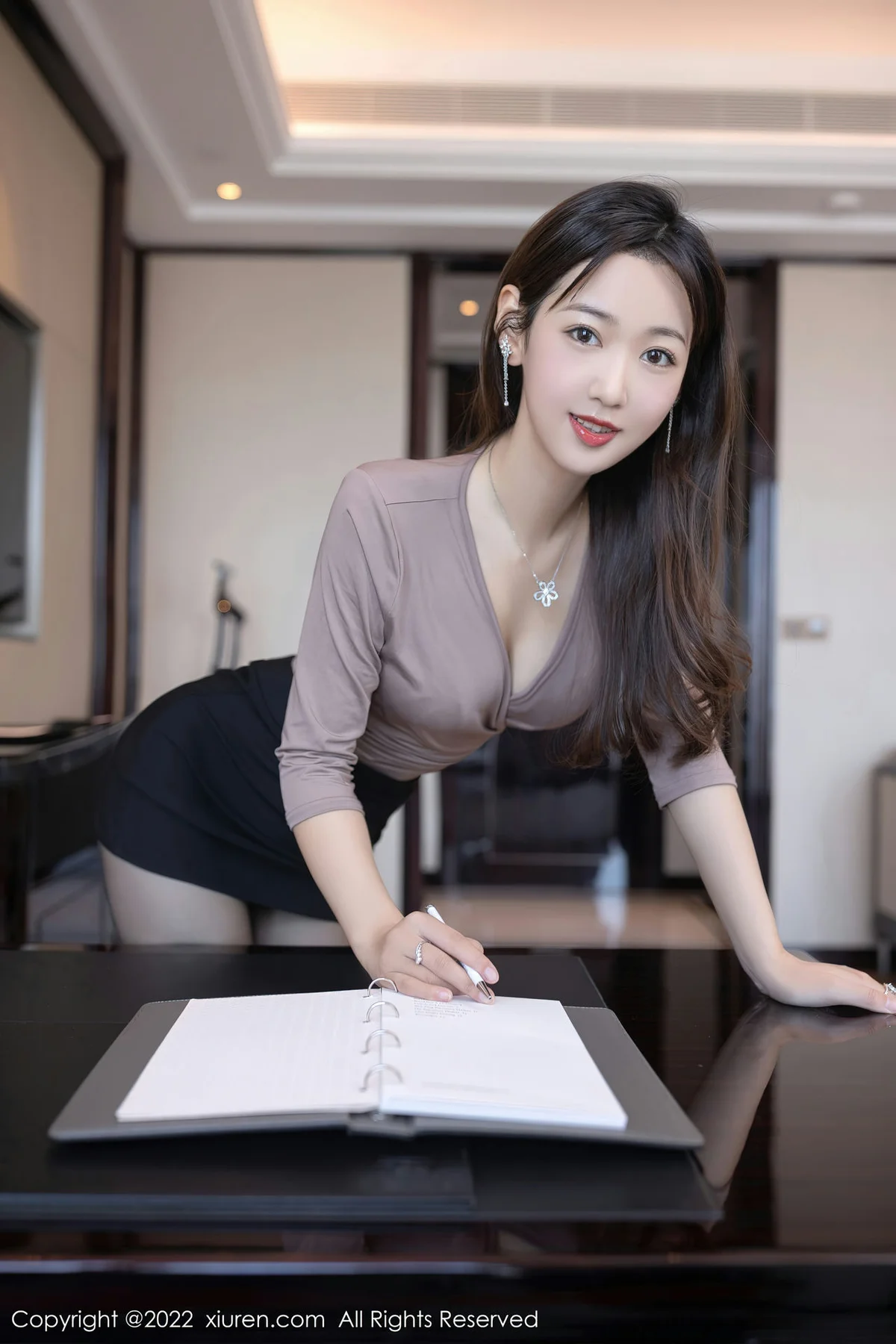 XiuRen 秀人 No.5475 红色蕾丝内衣 唐安琪 性感私房写真11 - 1