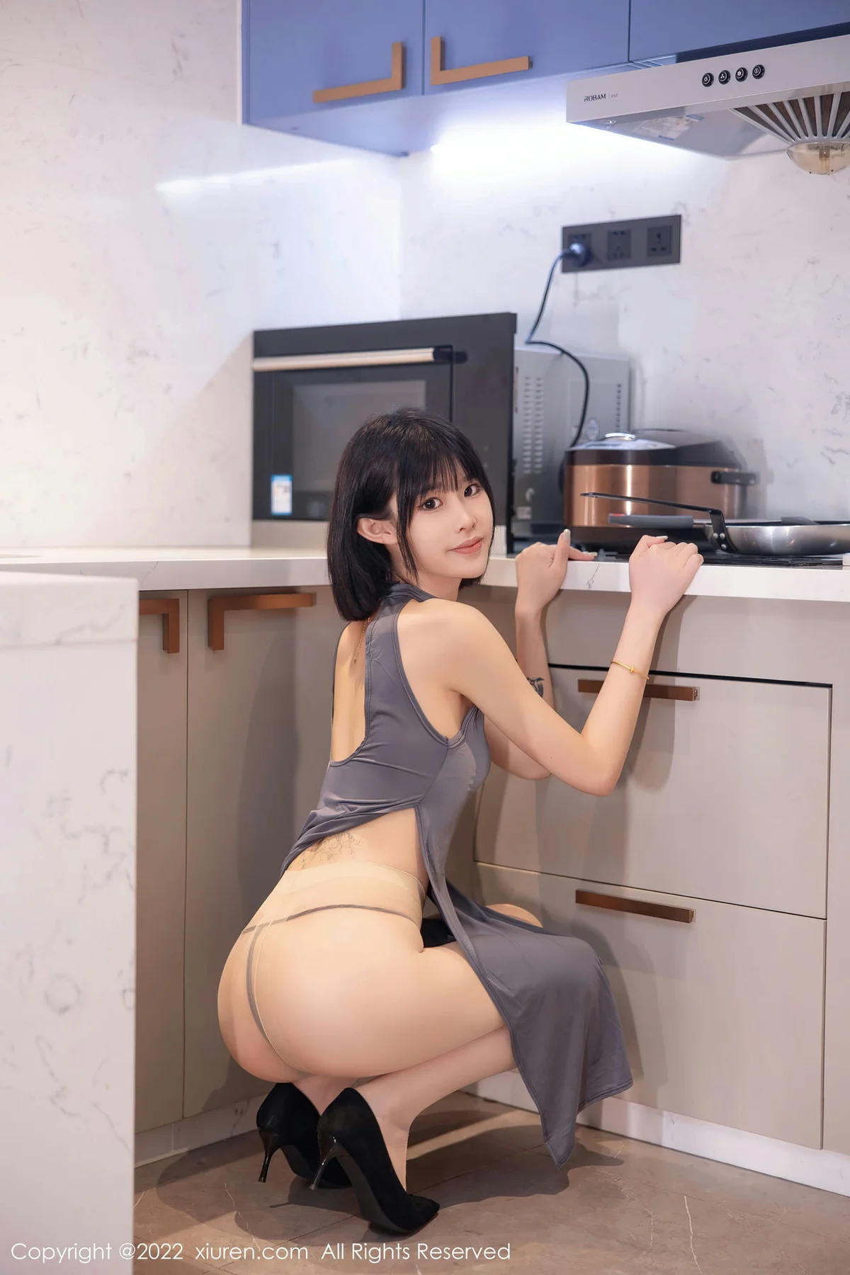 XiuRen 秀人 No.5482 77qiqi 清纯少女连体衣11 - 9