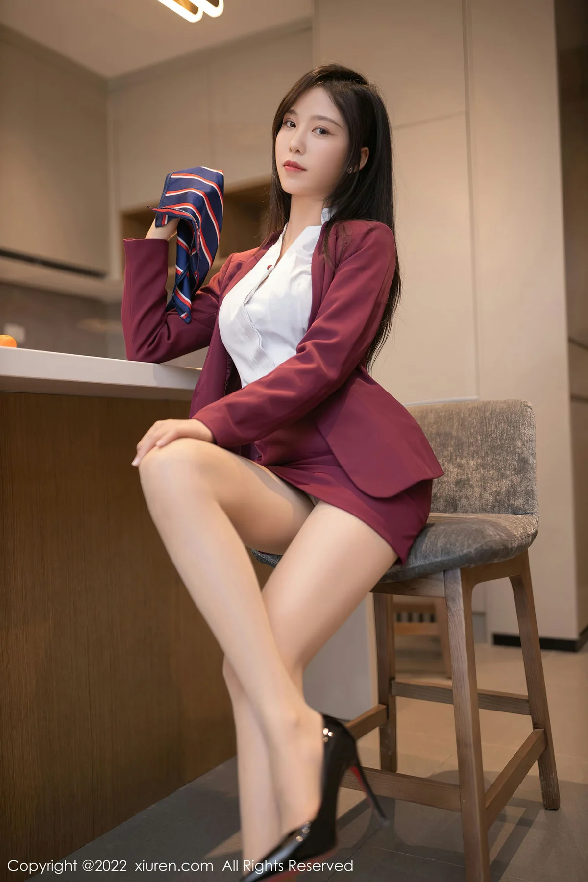 XiuRen 秀人 No.5485 蕾丝内衣 利世 性感写真2 - 3