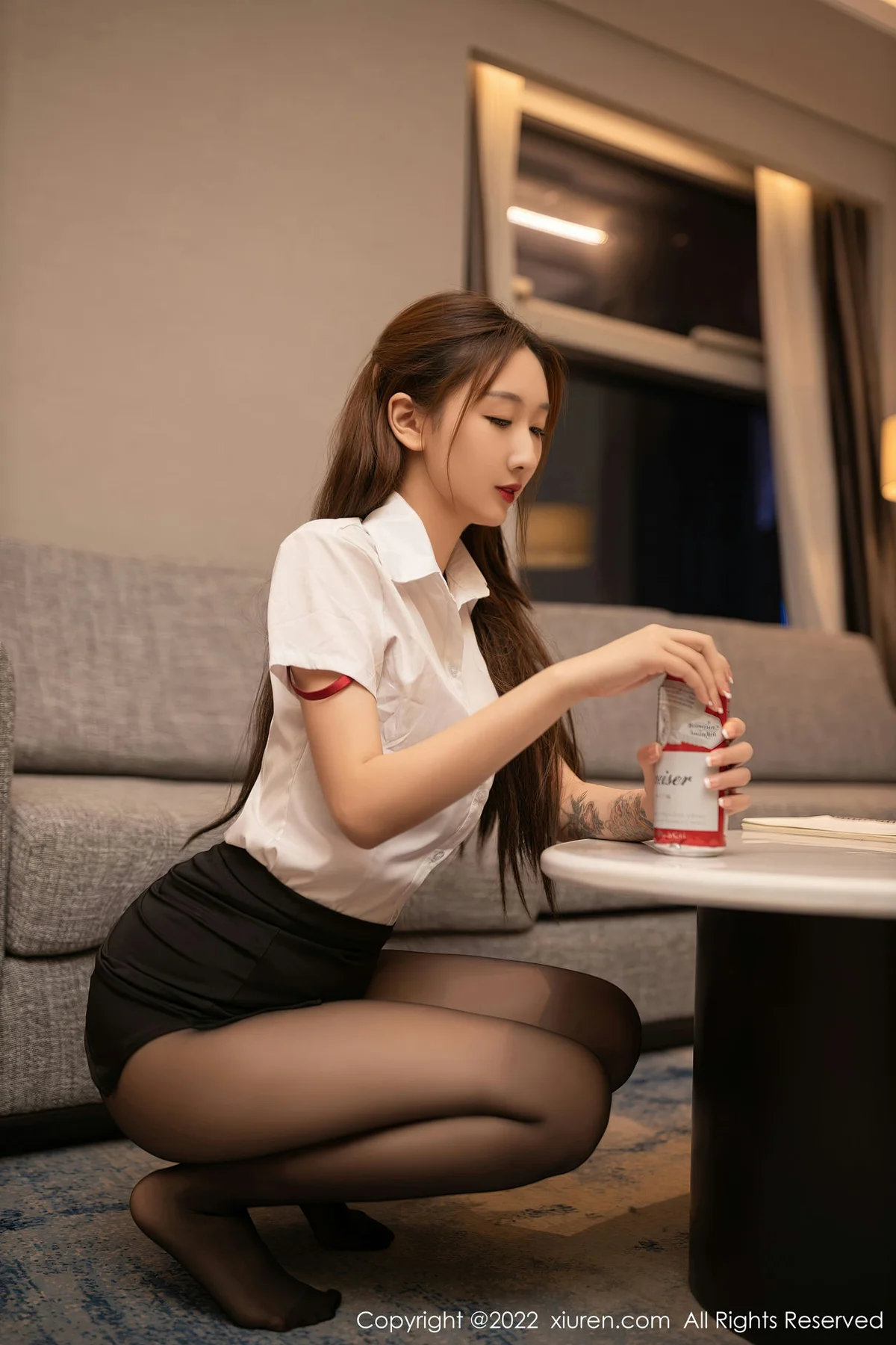 XiuRen 秀人 No.5490 红色蕾丝内衣 江真真 性感写真2 - 5