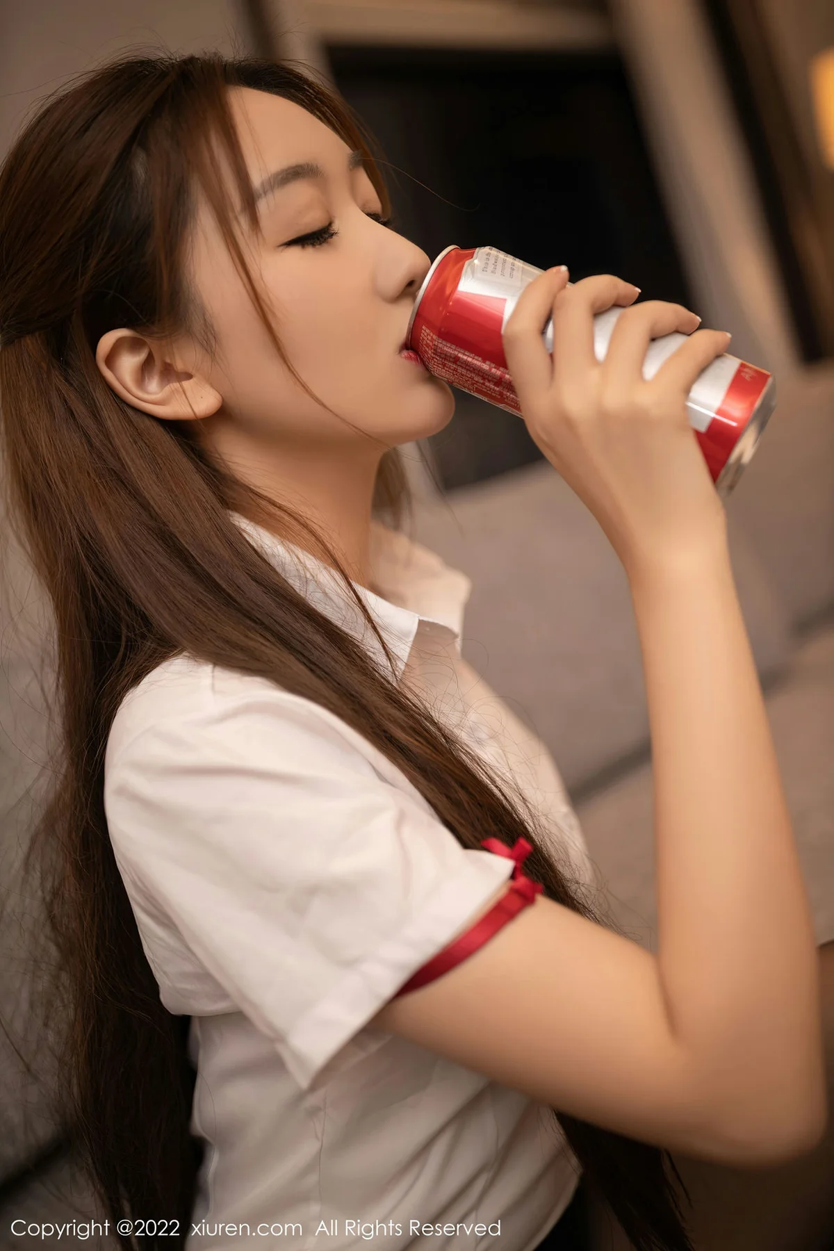 XiuRen 秀人 No.5490 红色蕾丝内衣 江真真 性感写真2 - 9