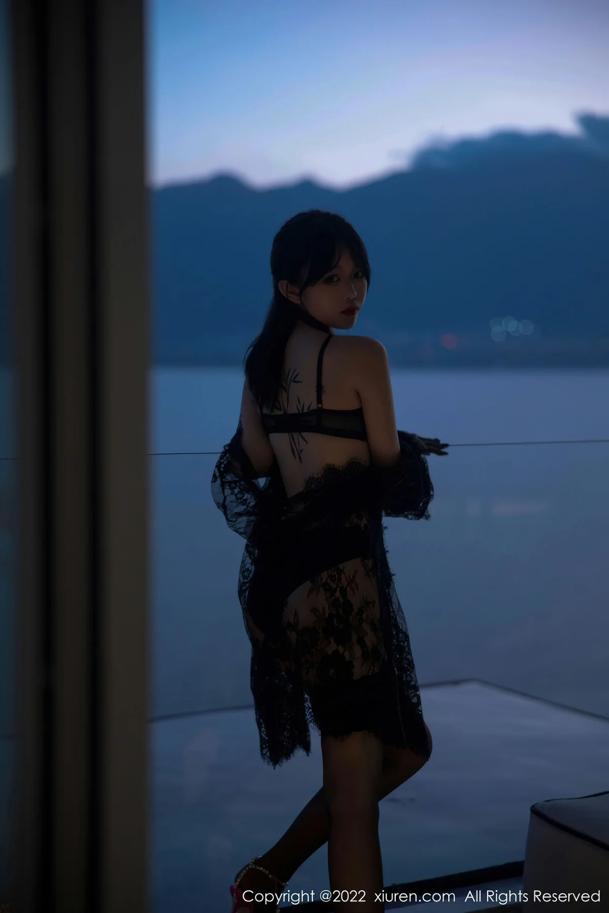 XiuRen 秀人 No.5491 网纱披风 奶瓶. 大理旅拍1 - 6