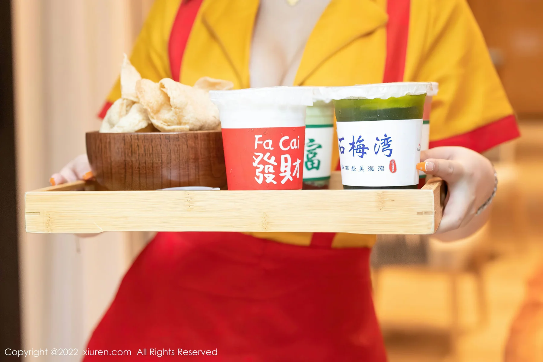 XiuRen 秀人 No.5509 服务员制服 小海臀Rena 海南万宁旅拍 - 5