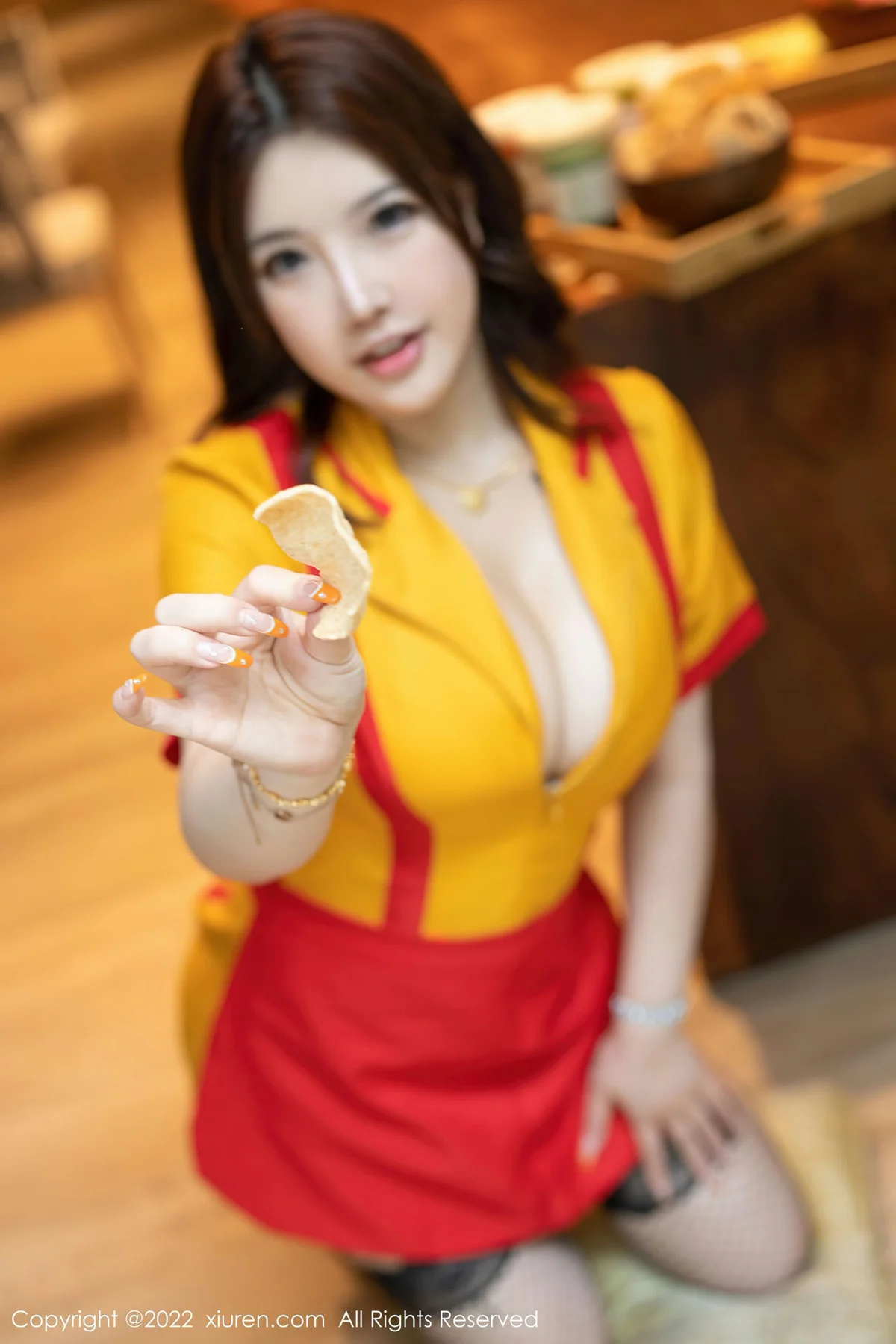 XiuRen 秀人 No.5509 服务员制服 小海臀Rena 海南万宁旅拍 - 10