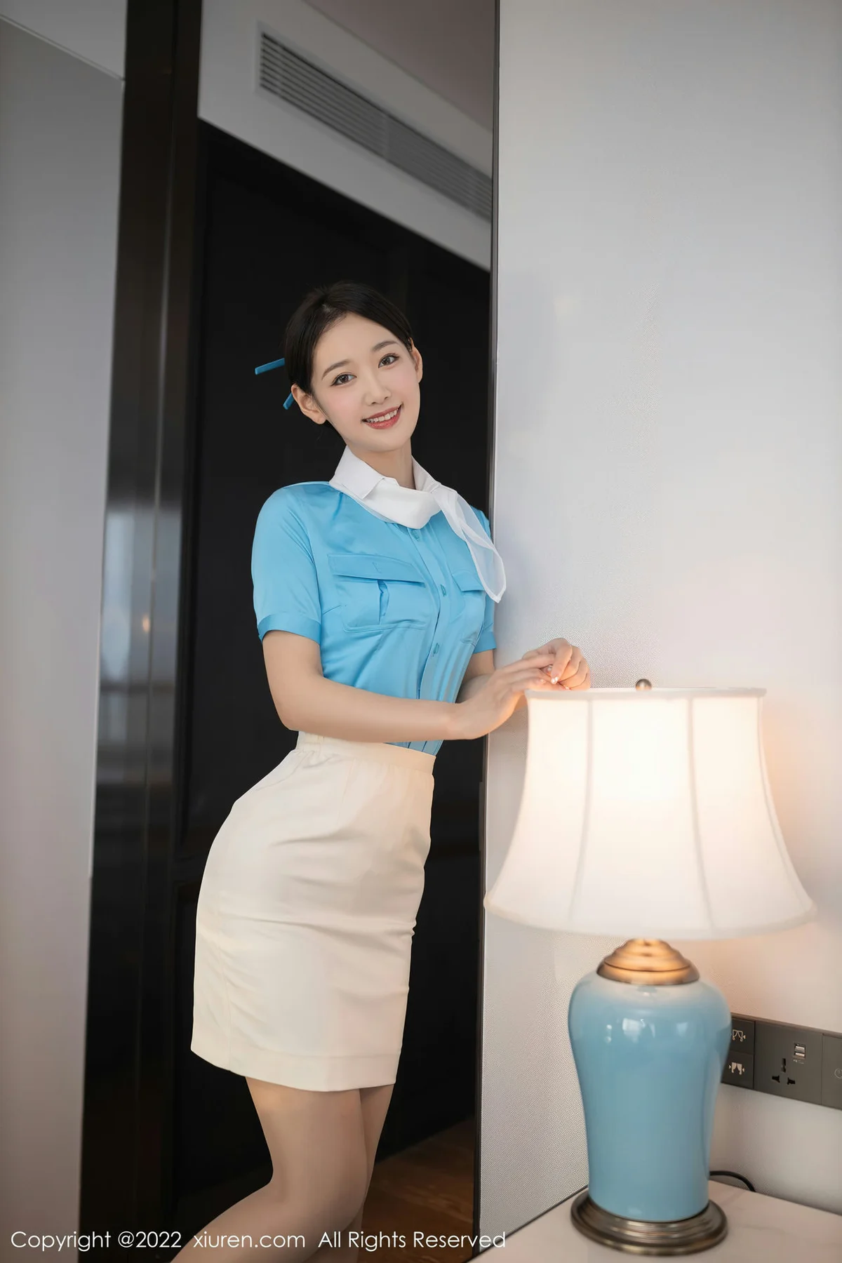 XiuRen 秀人 No.5510 空姐角色扮演 唐安琪 性感私房 - 7