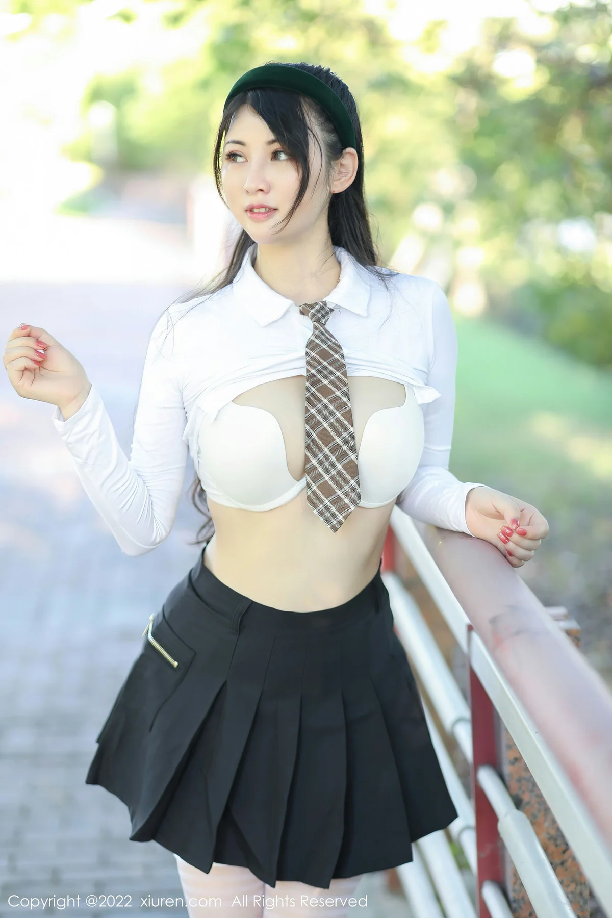 XiuRen 秀人 No.5512 诗诗kiki jk校服性感写真3 - 5