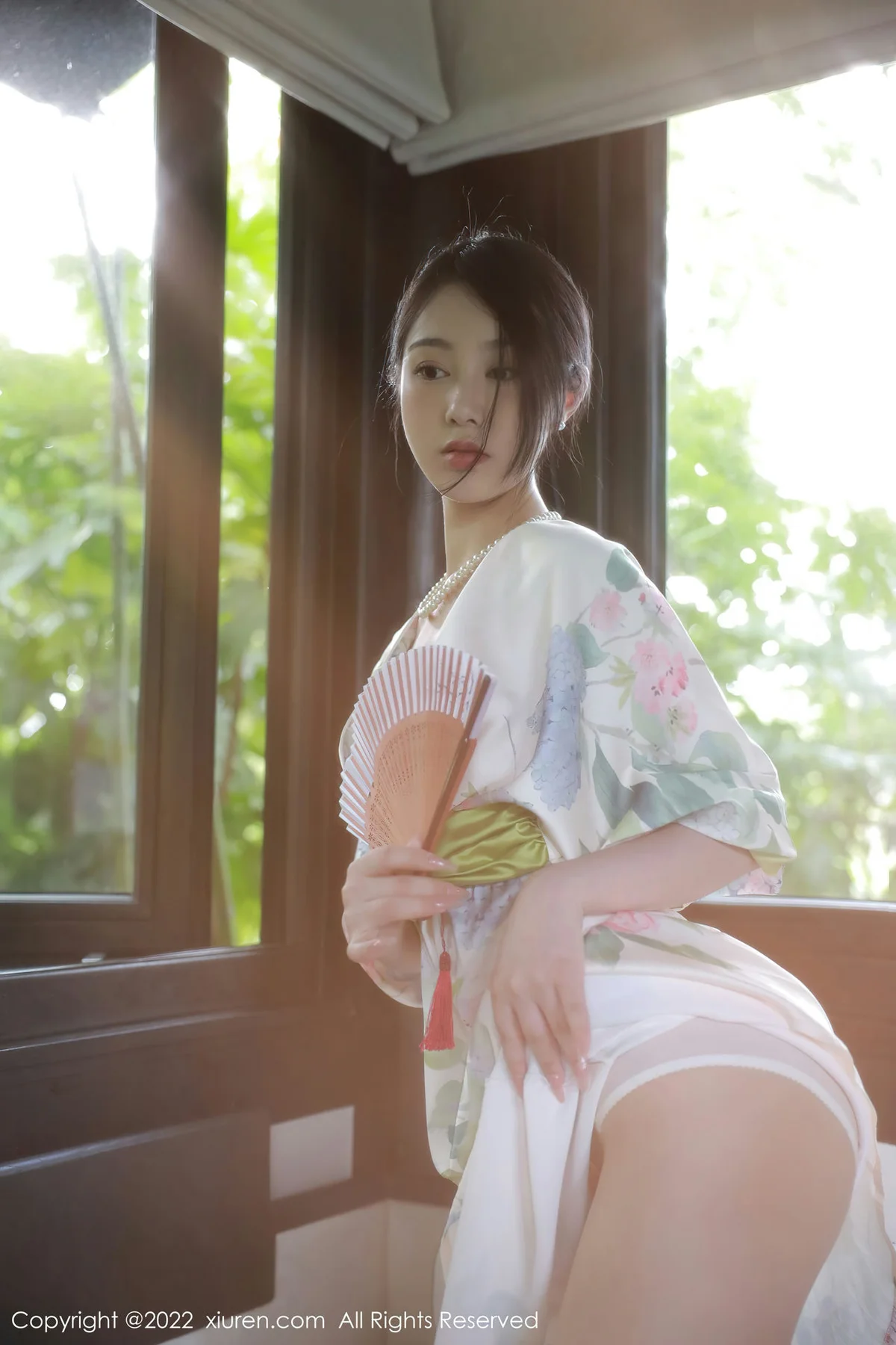 XiuRen 秀人 No.5514 谢晚晚 花纹长裙性感写真2 - 7