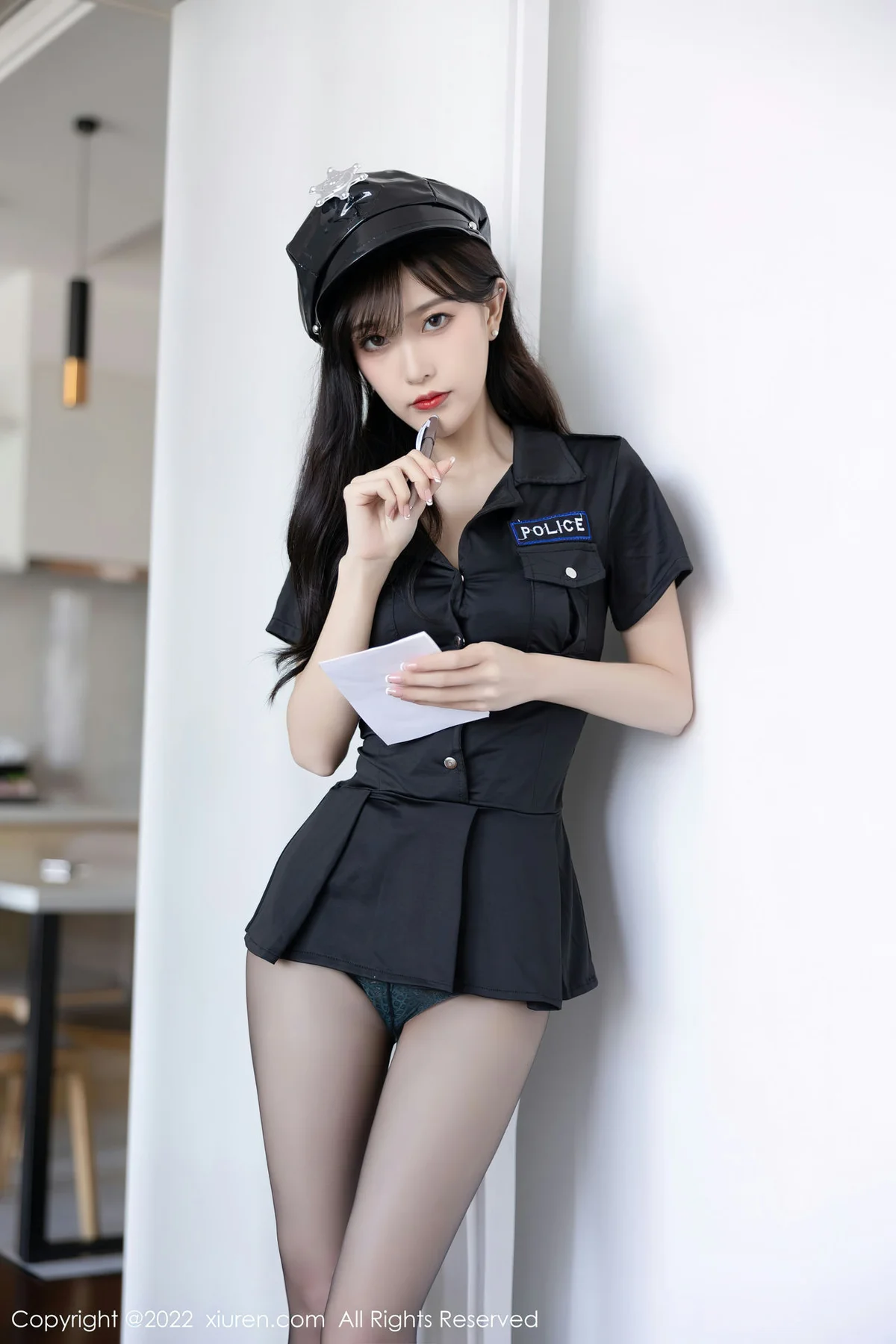 XiuRen 秀人 No.5517 林星阑 黑色制服诱惑性感写真1 - 6
