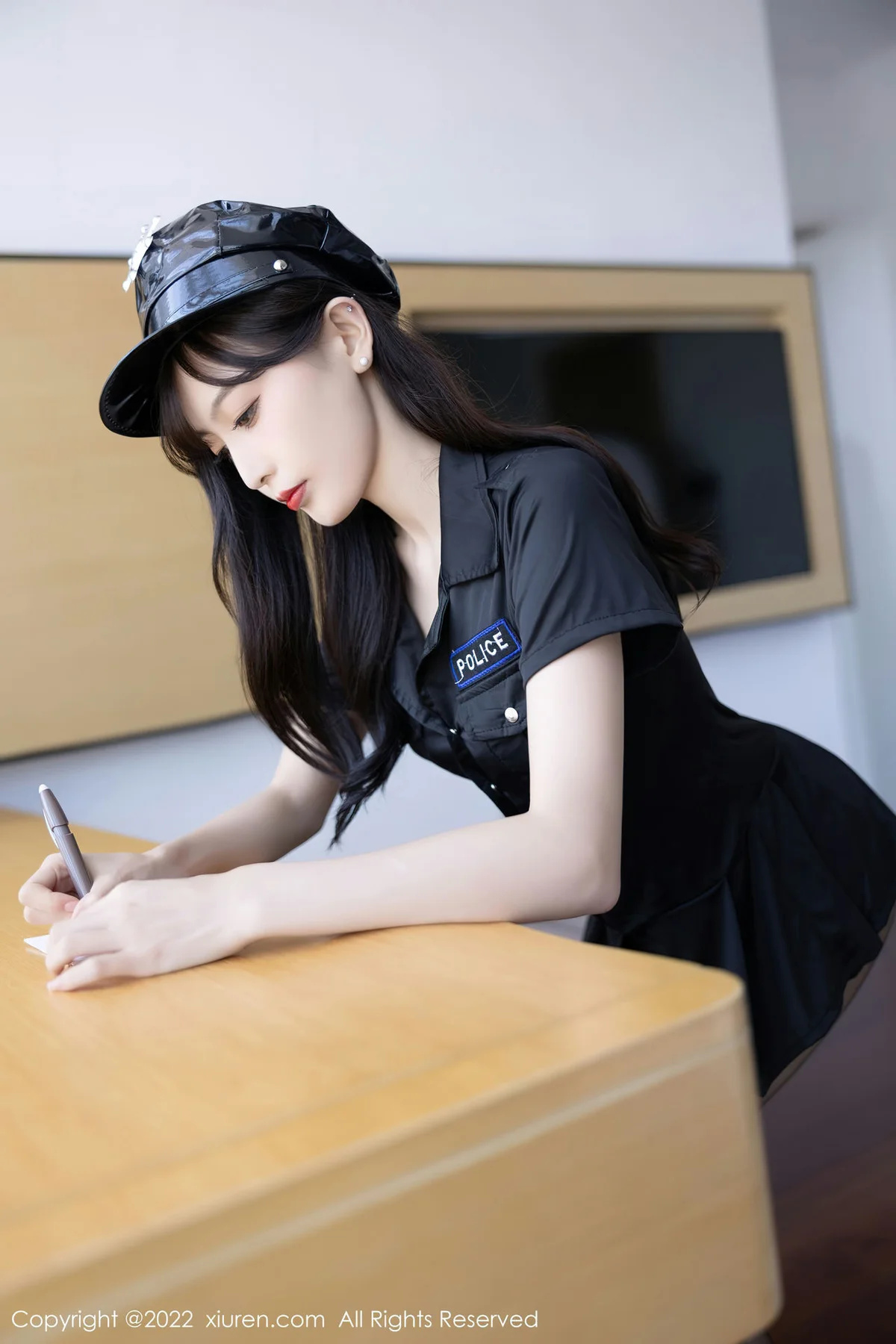 XiuRen 秀人 No.5517 林星阑 黑色制服诱惑性感写真1 - 10