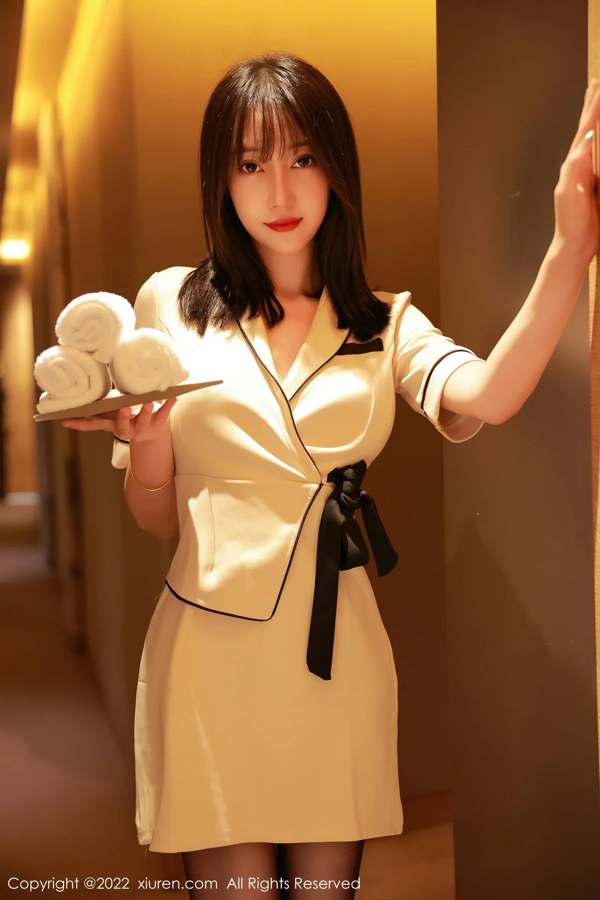 XiuRen 秀人 No.5534 玥儿玥er 诱惑制服 - 1